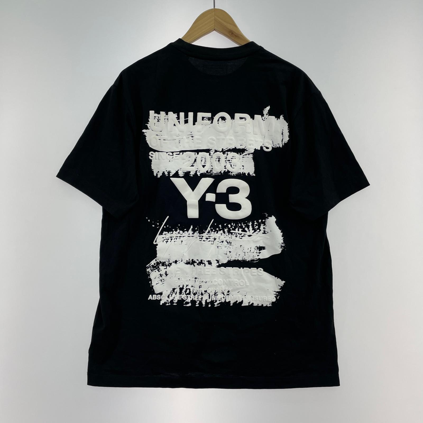 半袖Tシャツ Y-3 JN4879 U GFX SS TEE 黒 (S) S ブラック