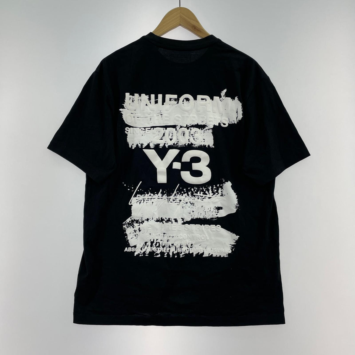 半袖Tシャツ Y-3 JN4879 U GFX SS TEE 黒 (S) S ブラック