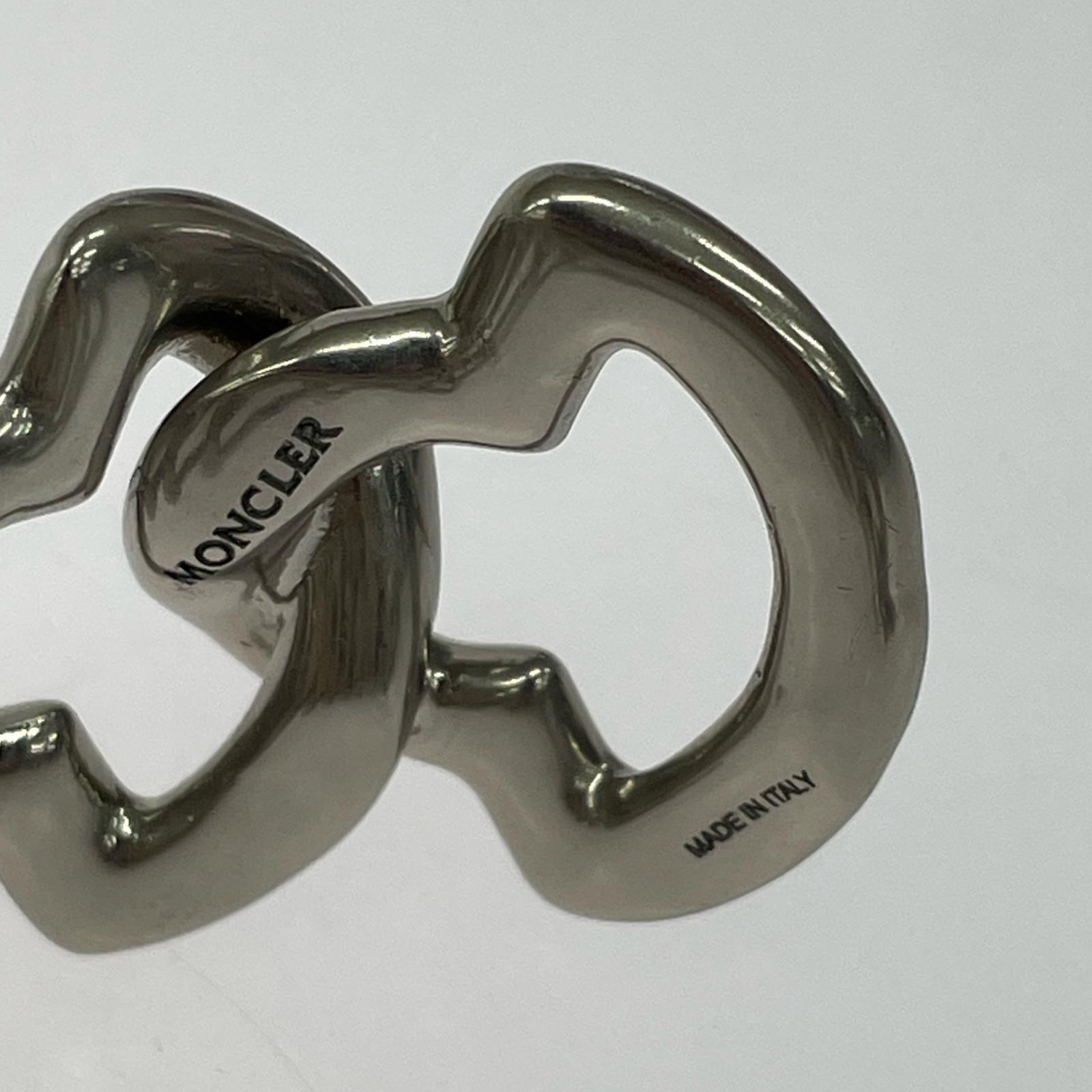 ブレスレット MONCLER COQ BRACELET バングル シルバー
