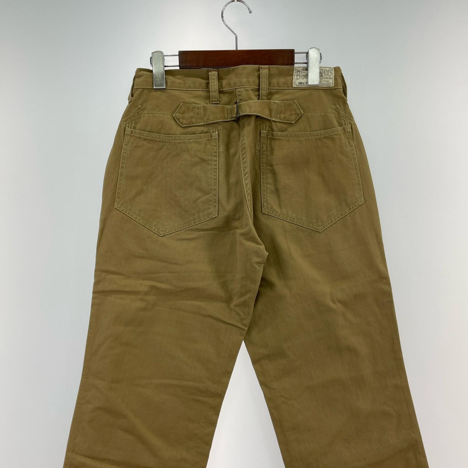 パンツ Bootleggers 尾錠 ヘリンボーン ダブルニー