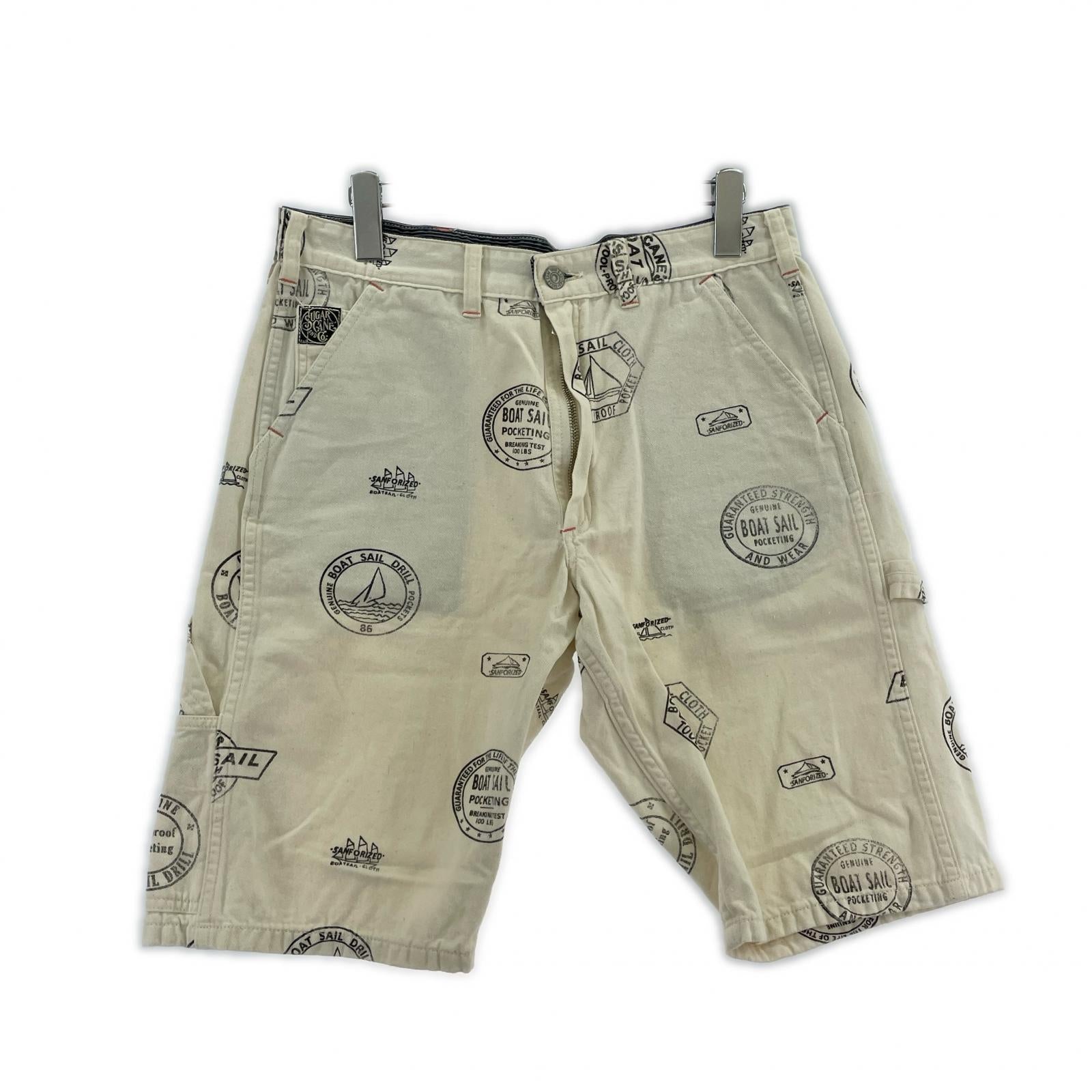 ショートパンツ ボートセイル Lot.553 ホワイト