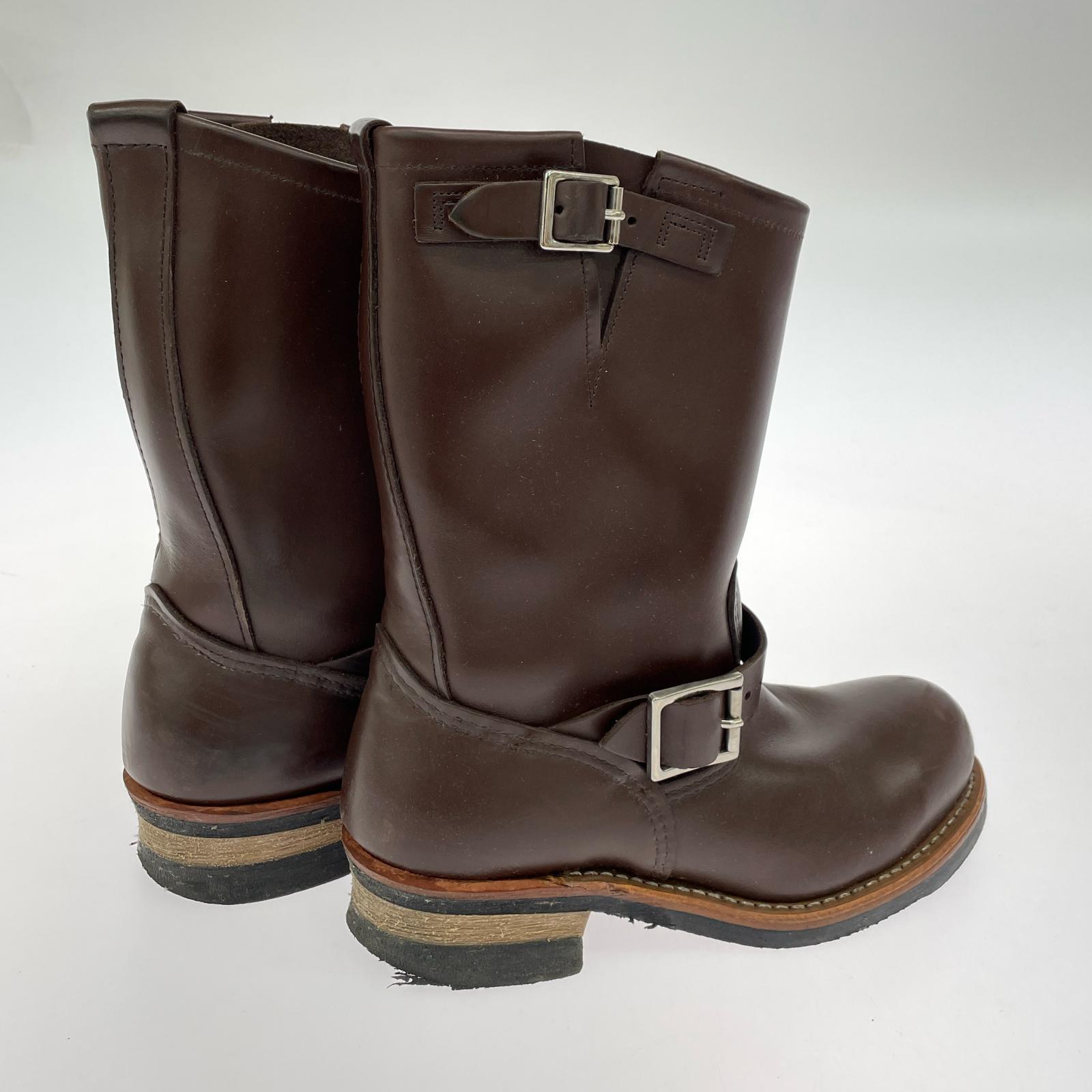 ブーツ RED WING D 2269 エンジニアブーツ 25.5cm (US7 1/2 UK7 EU41) ブラウン