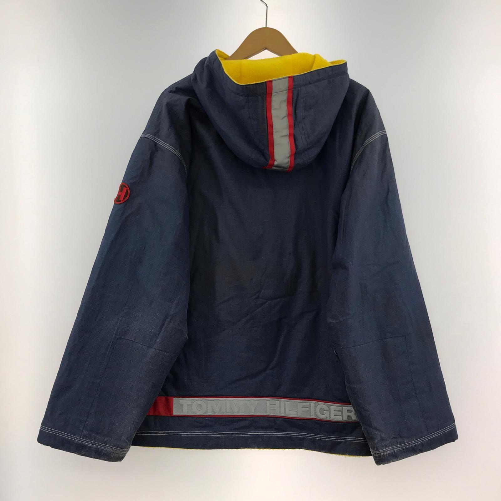 パーカー TOMMY JEANS アノラック (M) M ブルー