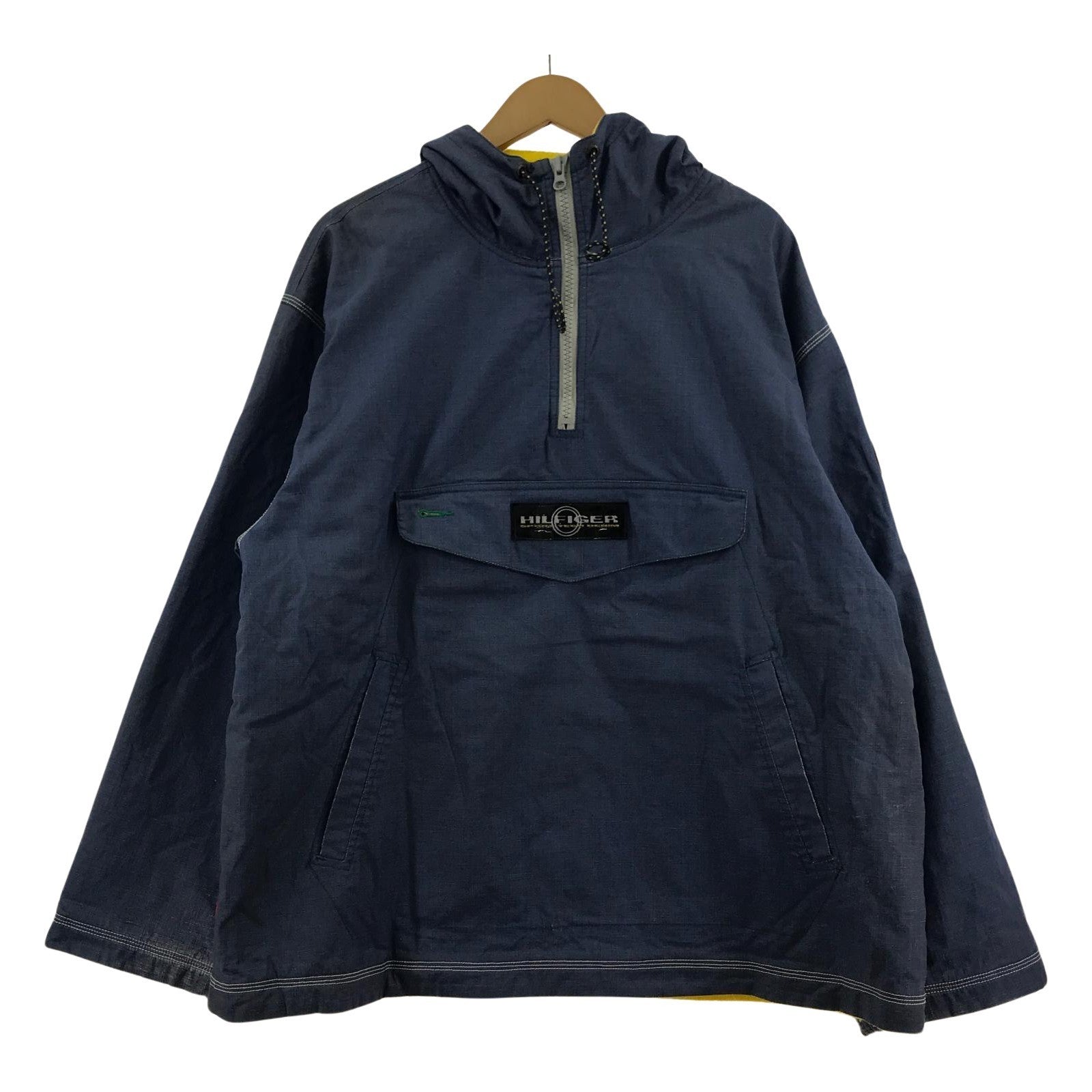 パーカー TOMMY JEANS アノラック (M) M ブルー