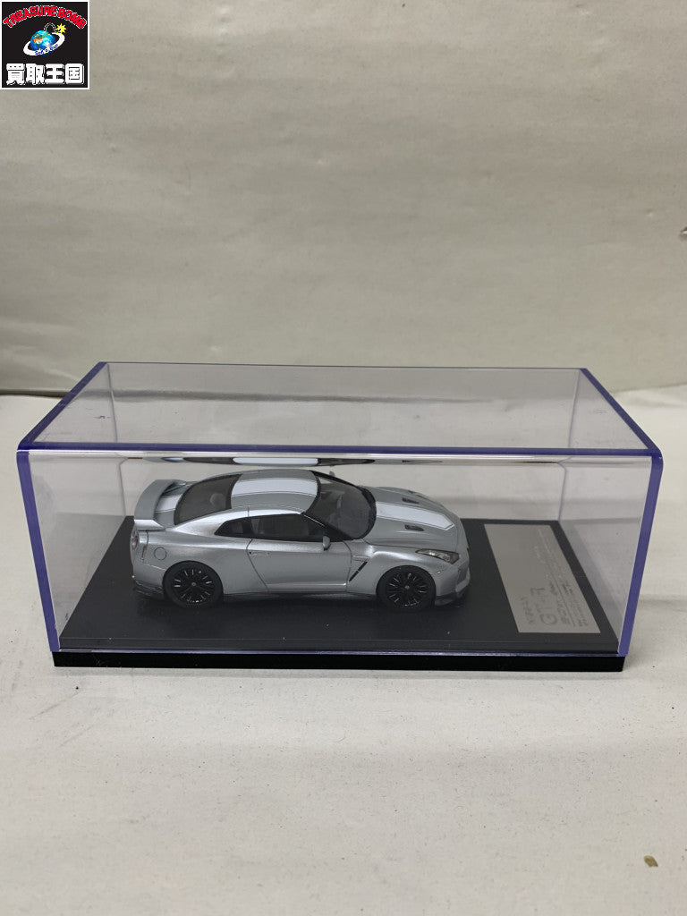 ハイストーリー 日産GTR R35 50thアニバーサーリー シルバー スケールカー