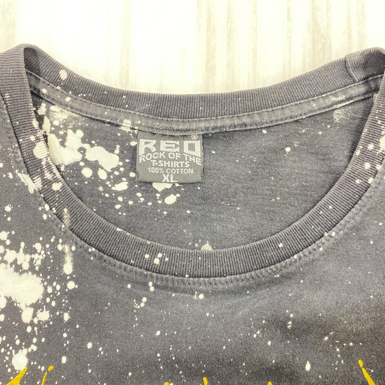 半袖Tシャツ METALLICA 総柄 黒(XL) ブラック
