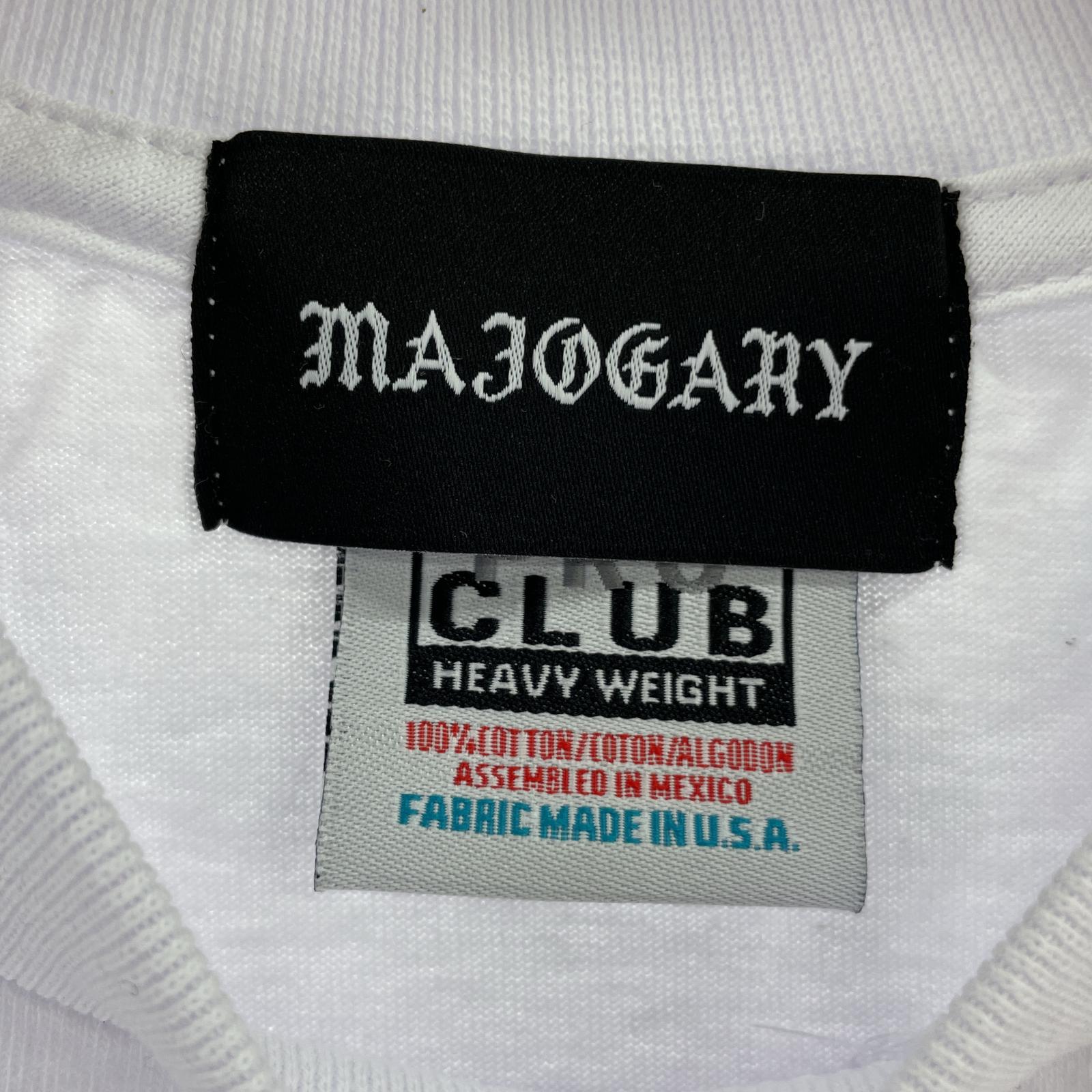 半袖Tシャツ MAJOGARY 魔女狩 FUCK YOU & Co. 2XL ホワイト