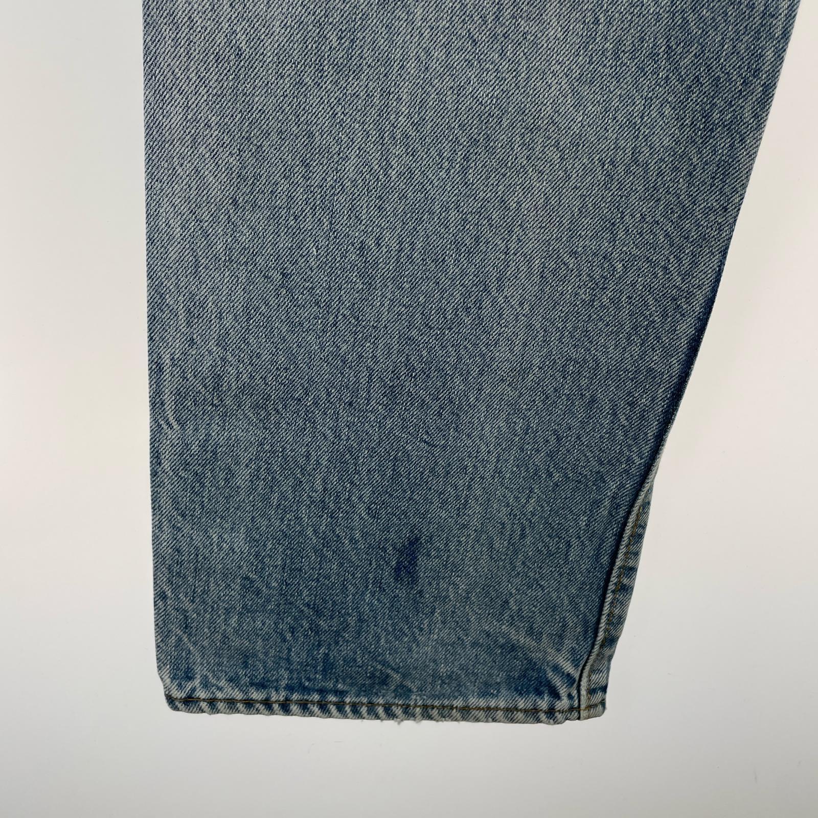 デニムパンツ 80s 501 赤耳 デニムパンツ ボタン裏6