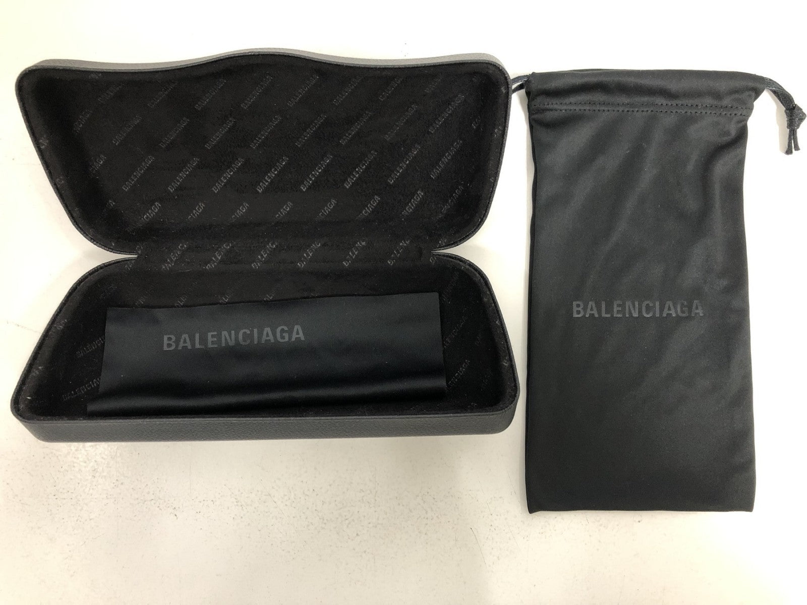 BALENCIAGA HOURGLASS サングラス ブラック