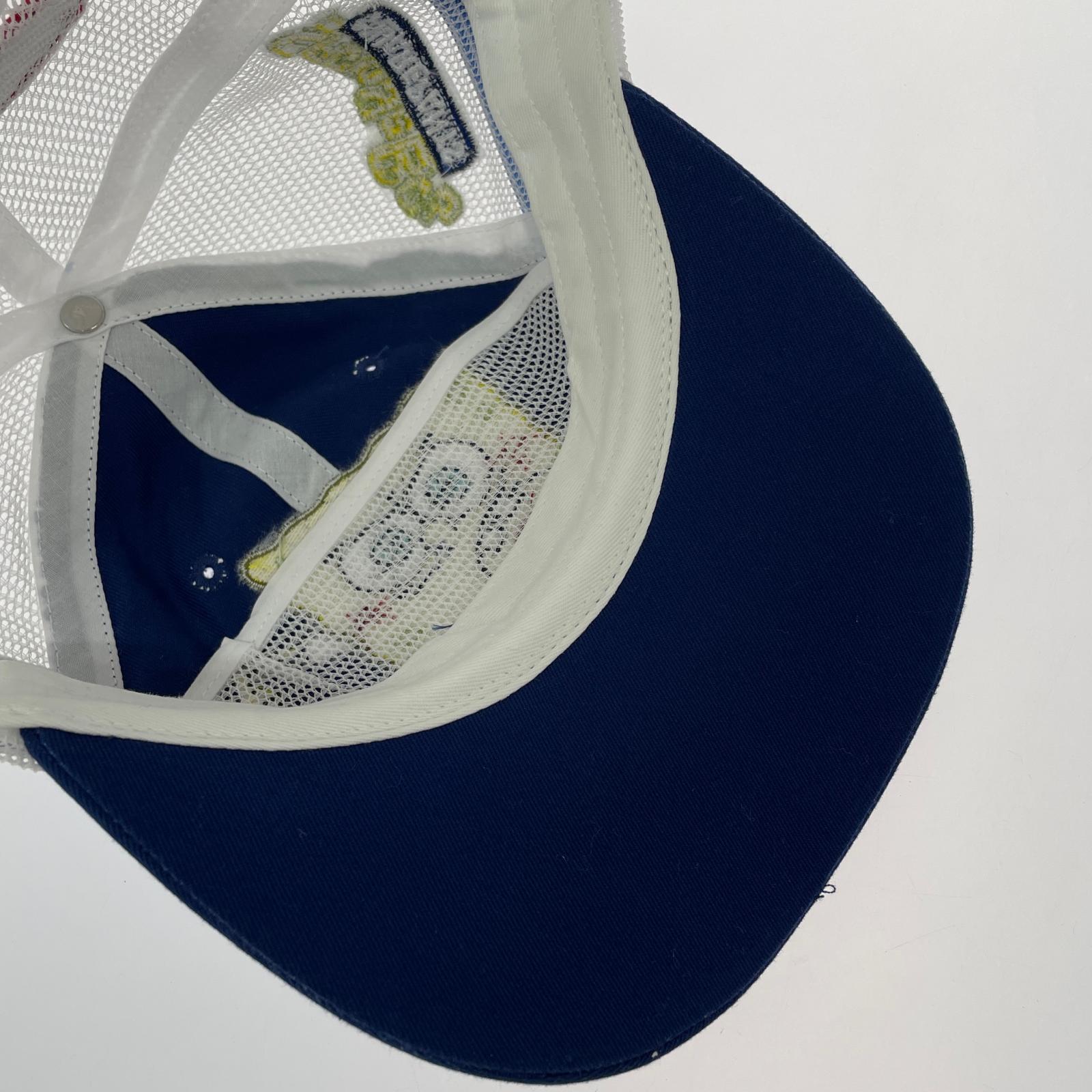 キャップ Supreme 25SS SpongeBob Mesh Back 6-Panel スポンジボブ メッシュ6パネルキャップ 紺