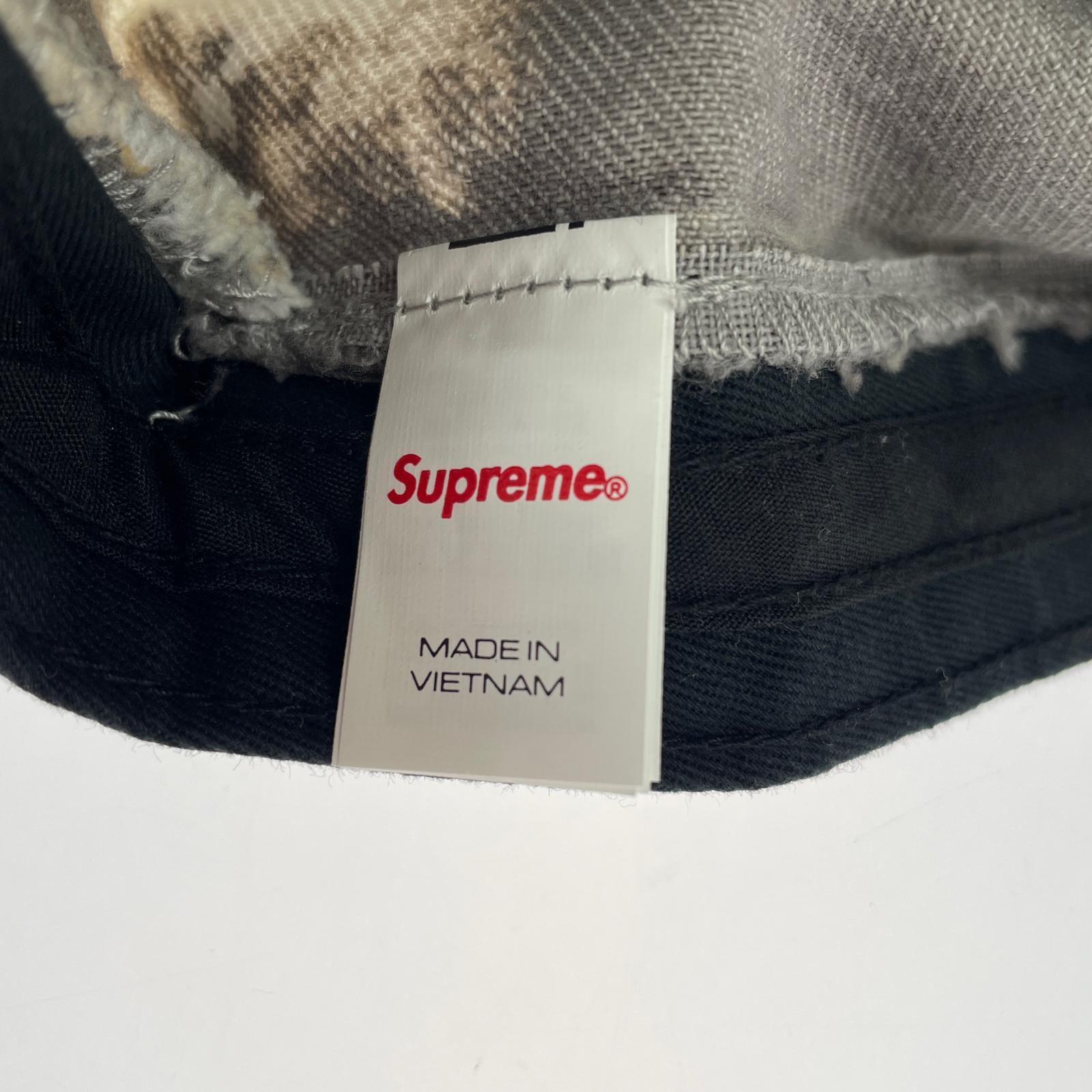 キャップ Supreme 25SS Denim Camp Cap Bleached デニムキャンプキャップ アイボリー