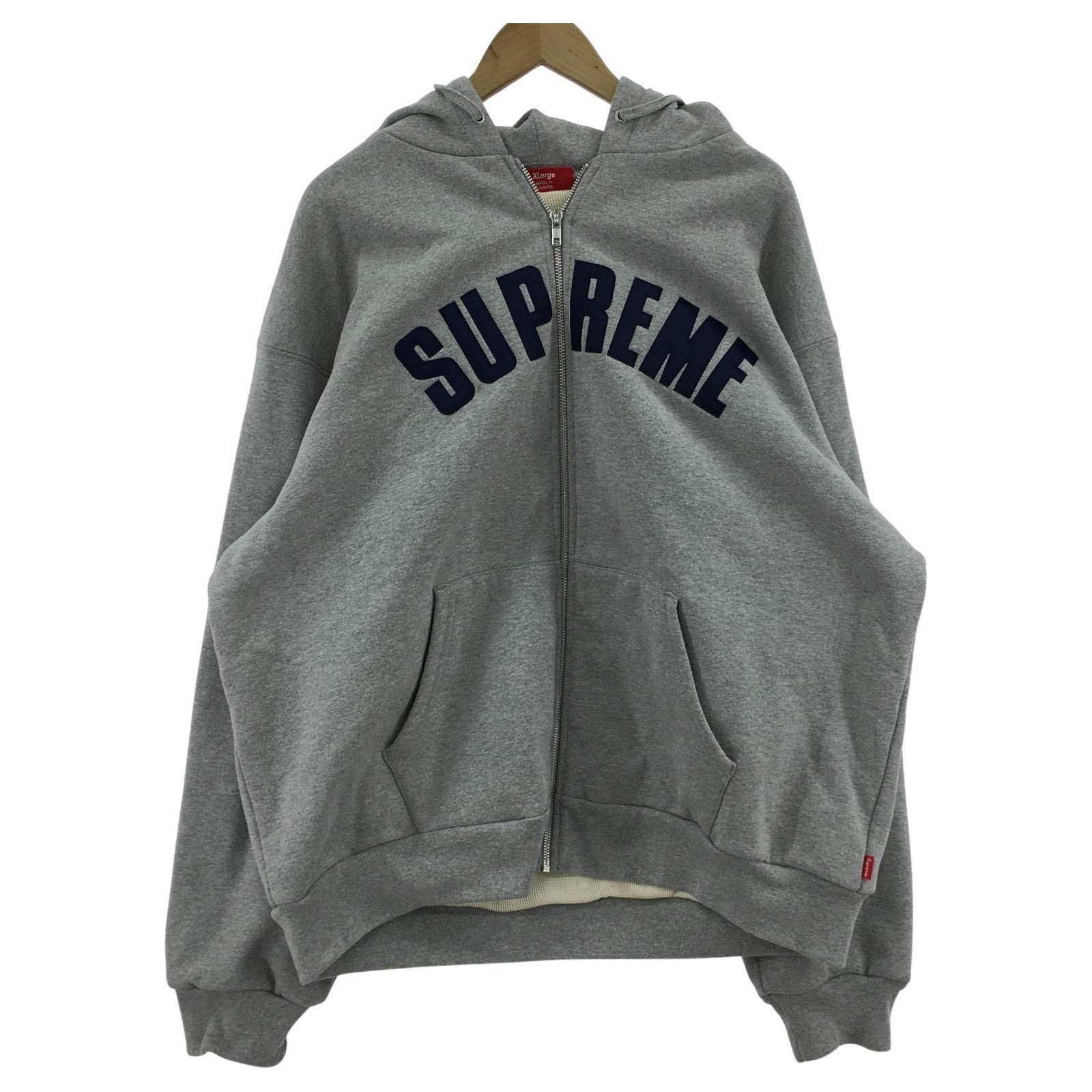 パーカー Supreme 24AW Arc Thermal Zip Up Hooded Sweatshirt アーチサーマルジップパーカー XL グレー グレー