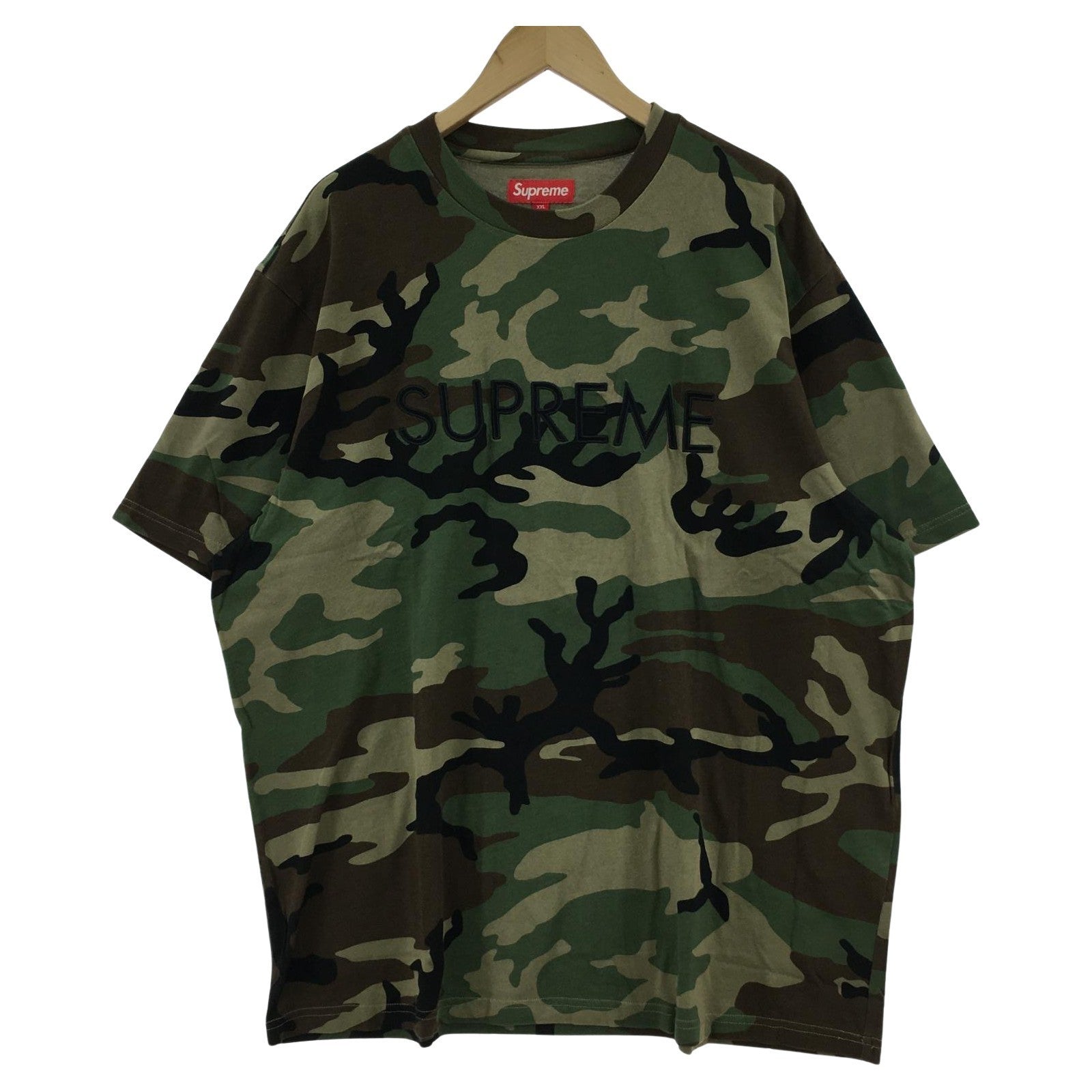 半袖Tシャツ Supreme 25SS Capital S/S Top Camo カモ柄 キャピタルロゴカットソー XXL マルチカラー