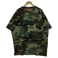 半袖Tシャツ Supreme 25SS Capital S/S Top Camo カモ柄 キャピタルロゴカットソー XXL マルチカラー