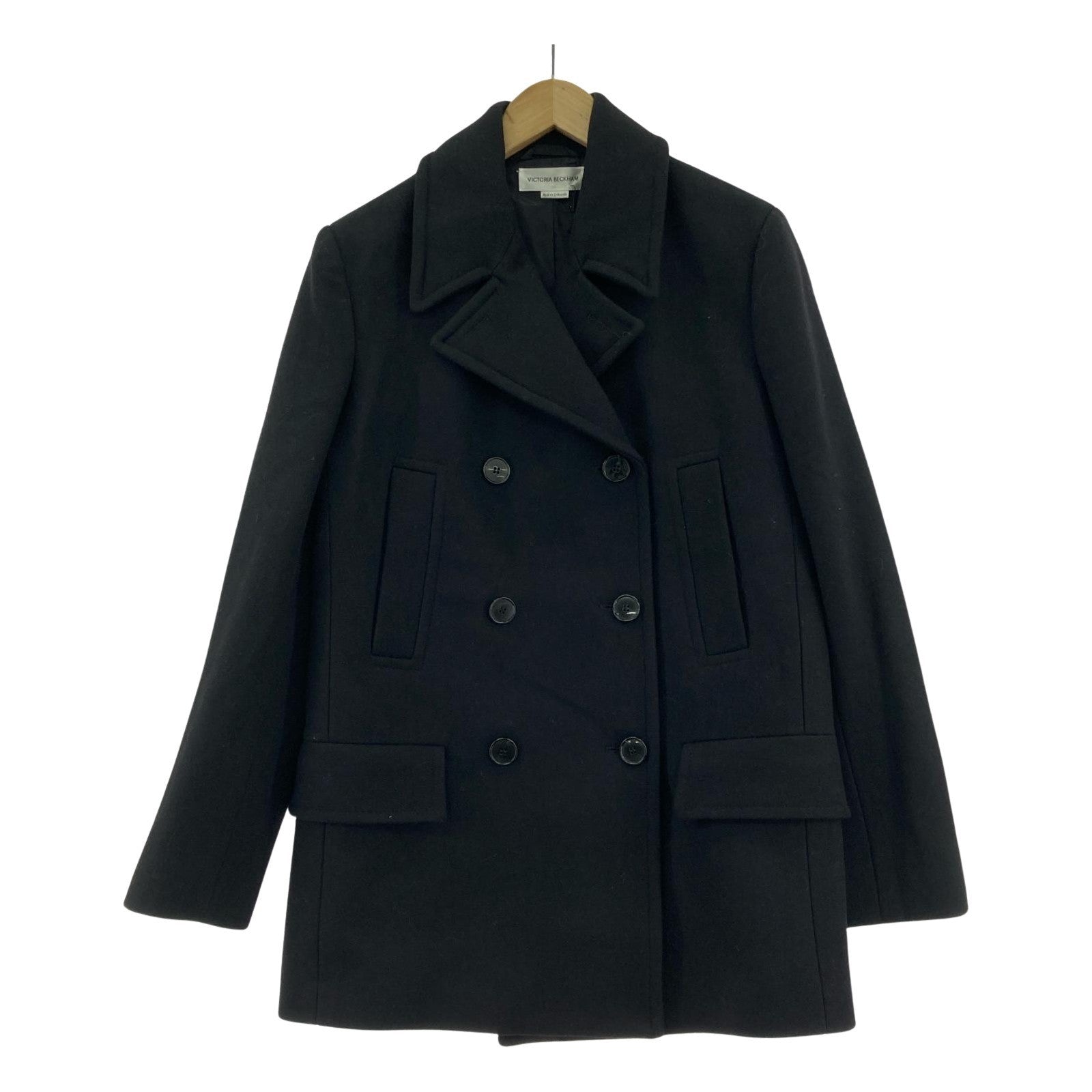 その他アウター Victoria Beckham pコート ブラック
