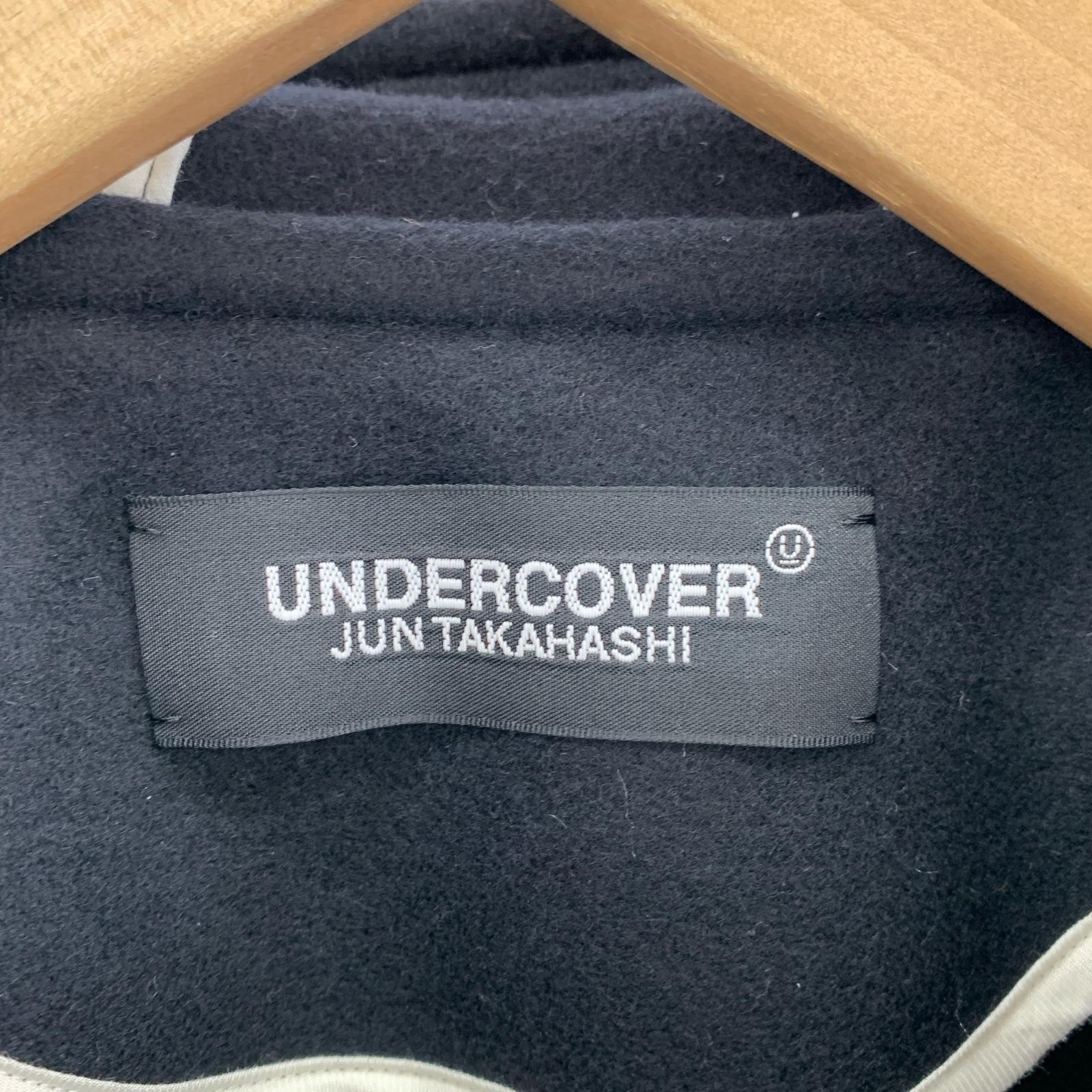 ジャケット 23AWウールモッサフィッシュテールダッフルコート (1) 黒 1 ブラック