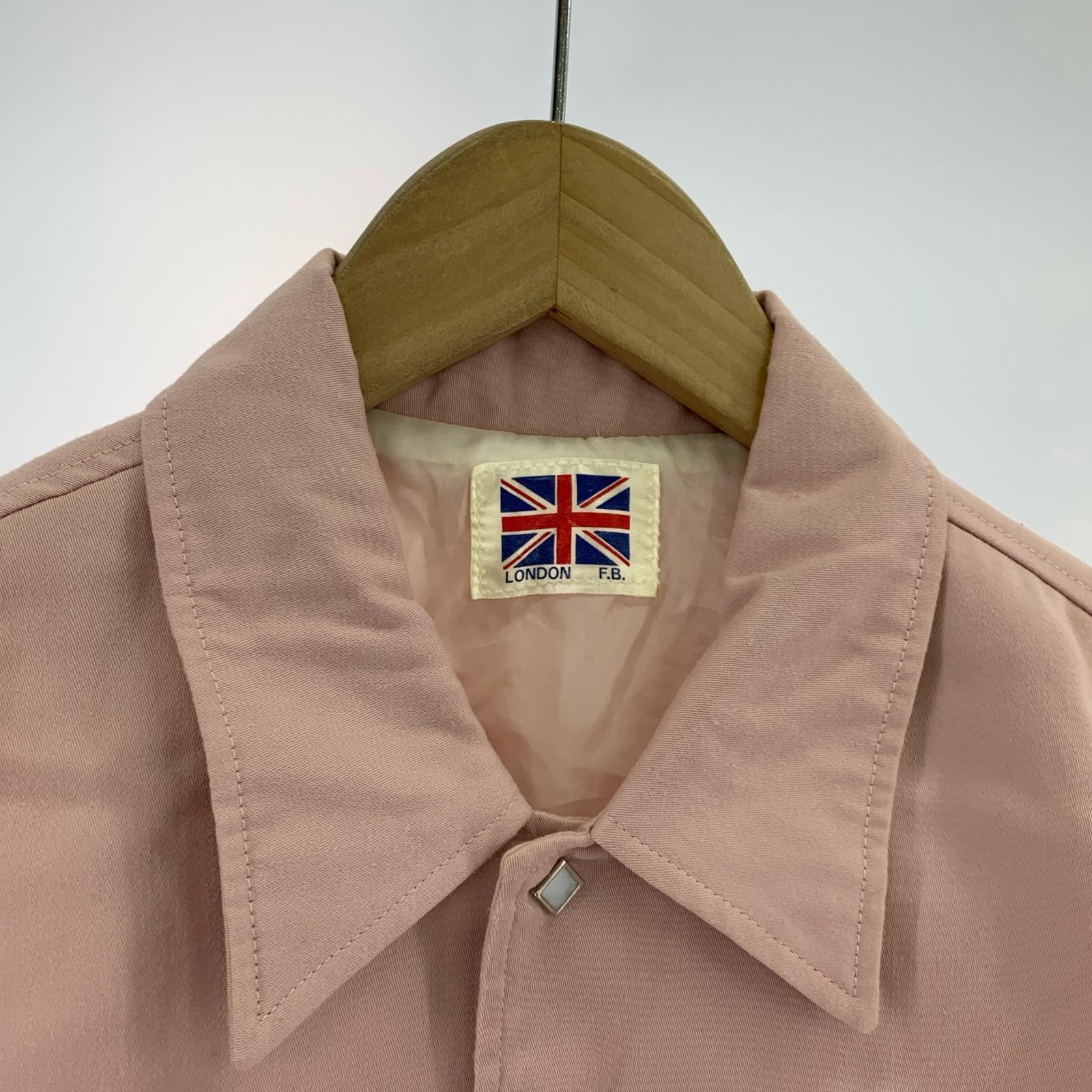 ジャケット LONDON F.B. ギャバジンジャケット ピンク