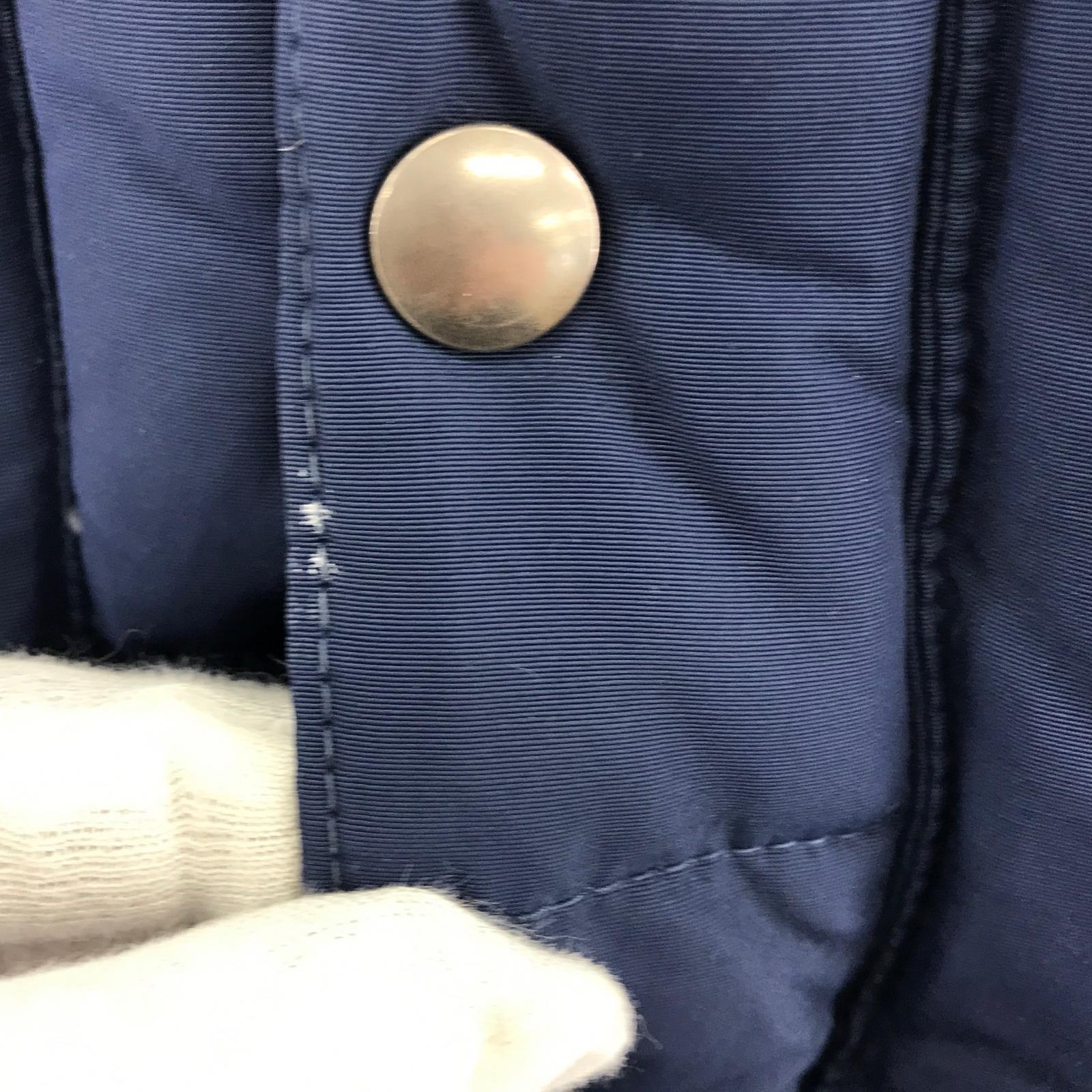 ダウンベスト (L) 青 L ブルー