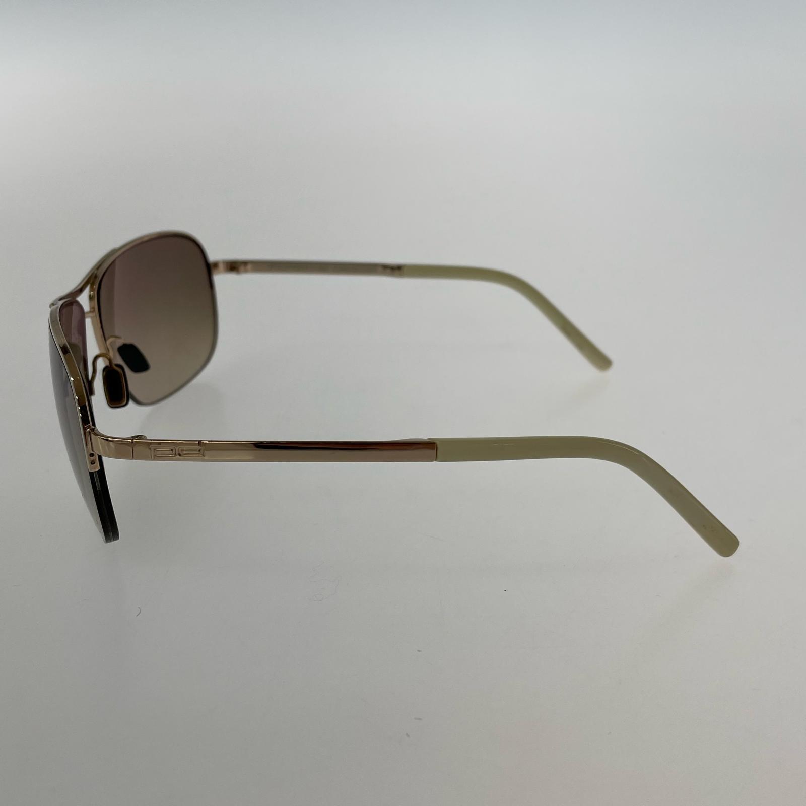 その他アクセサリー PORSCHE DESIGN 度入りサングラス ブラウン ベージュ