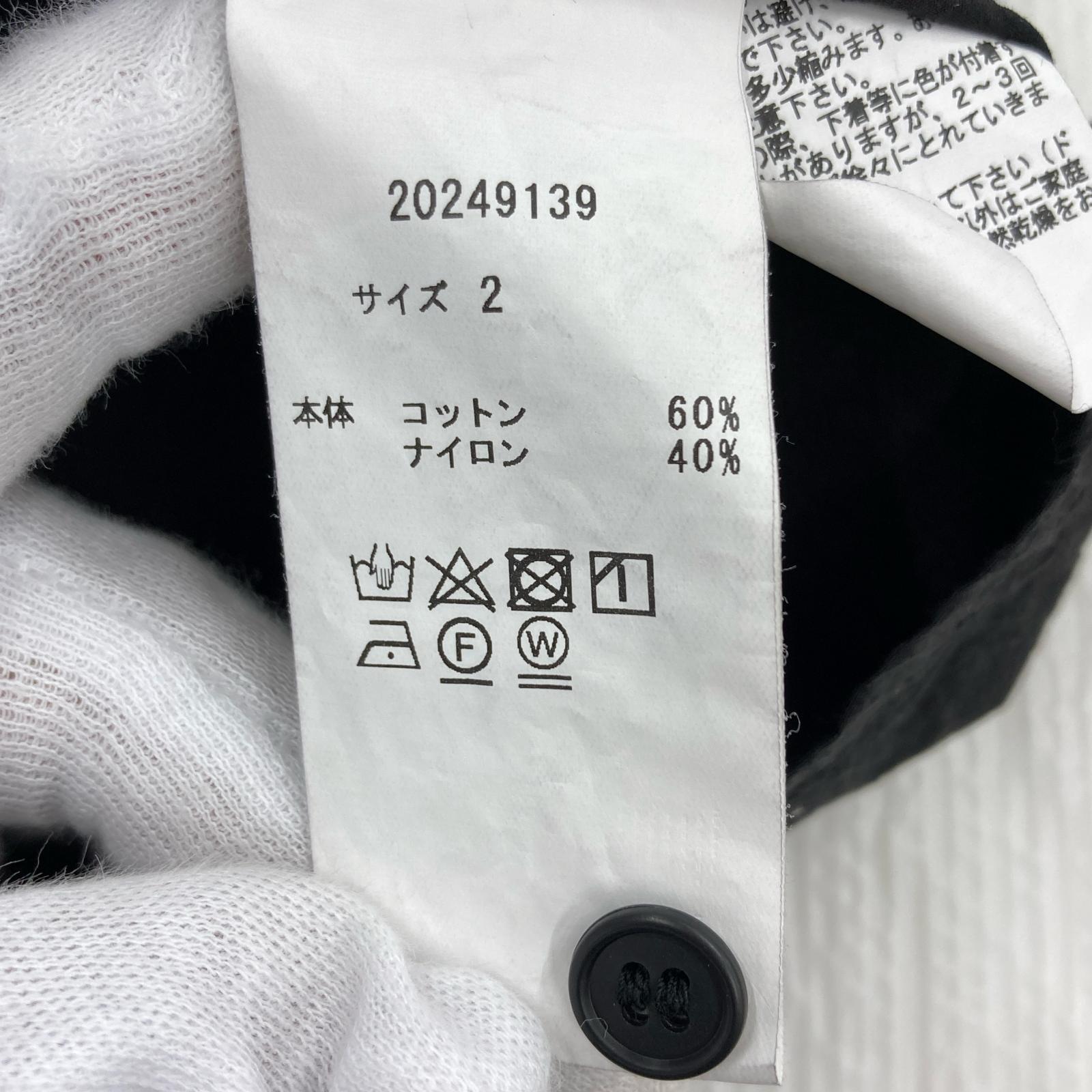 半袖シャツ KAJA OPEN COLLAR S/S WA-RK SHIRT (2) 2 ブラック