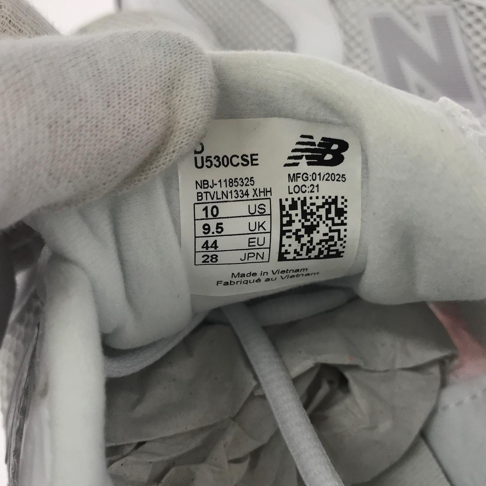 スニーカー NEW BALANCE U530CSE 28cm (US10 UK9 1/2 EU46) ホワイト