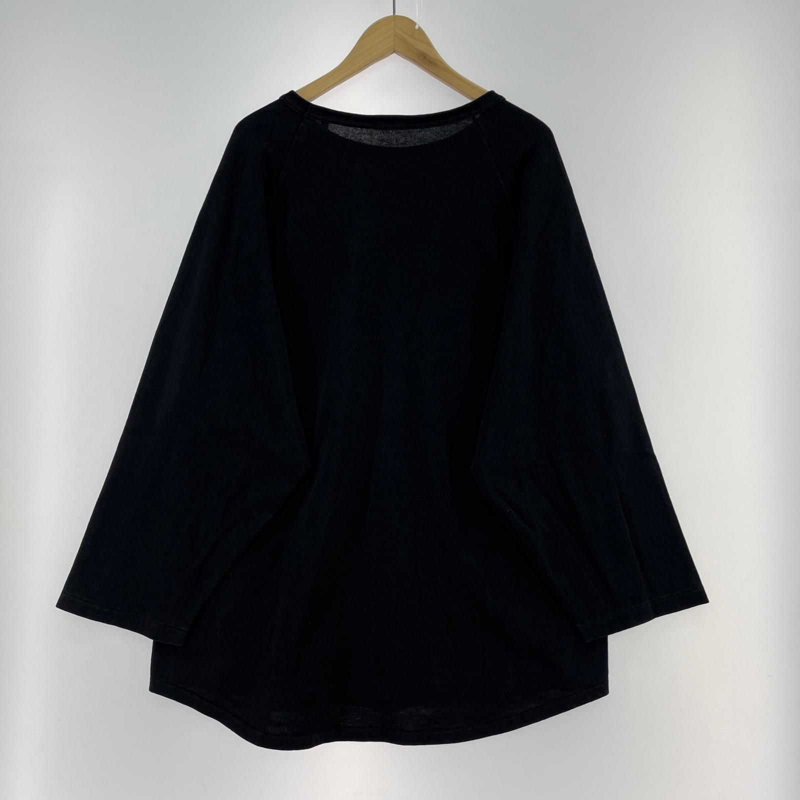 長袖Tシャツ 25SS コットンジャージベースボール LSTEE 3 ブラック ブラック