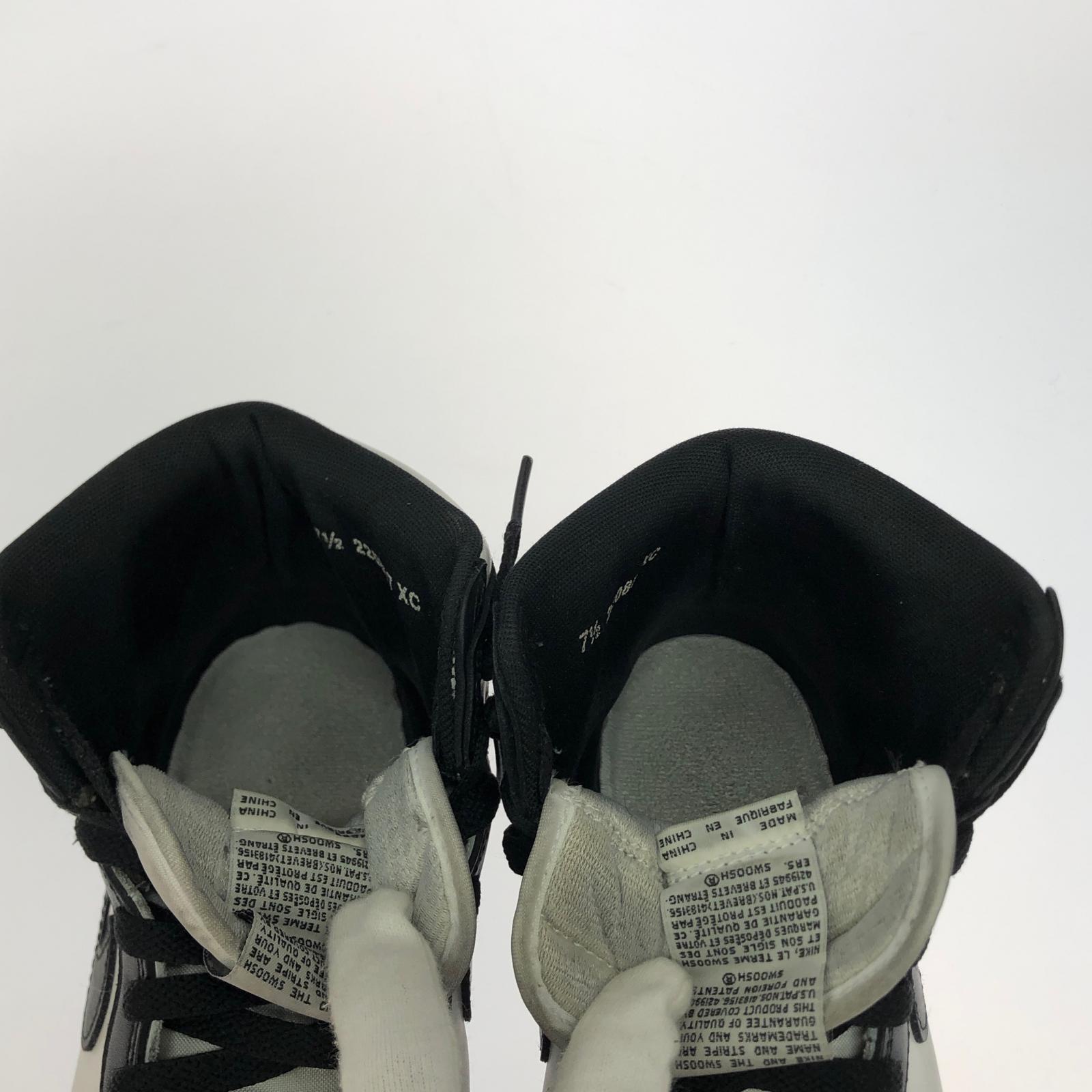 スニーカー AIR JORDAN 1 HIGH 85 BLACK 25.5cm ブラック