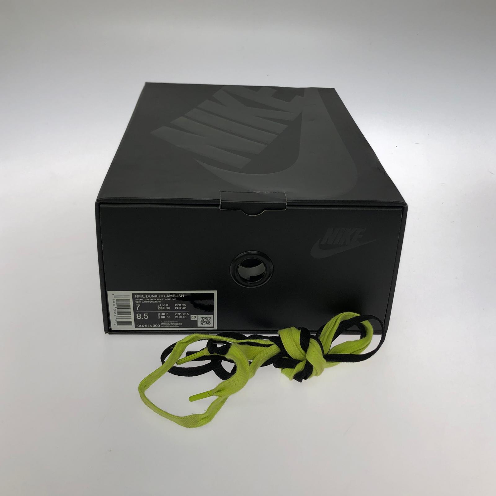 スニーカー AMBUSH DUNK HI ATMIC GREEN 25.0cm 25cm (US7 UK6 1/2 EU40)