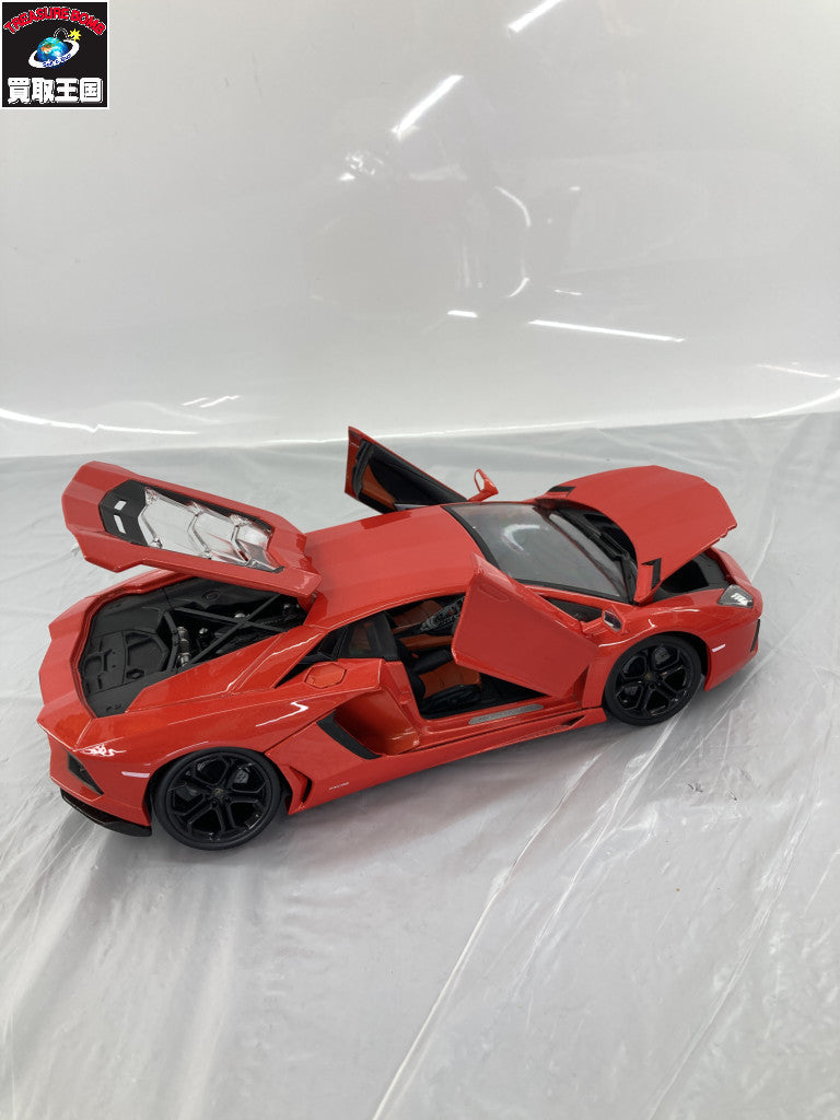 Lamborghini Aventador LP700-4 red 1/18 スケールカー