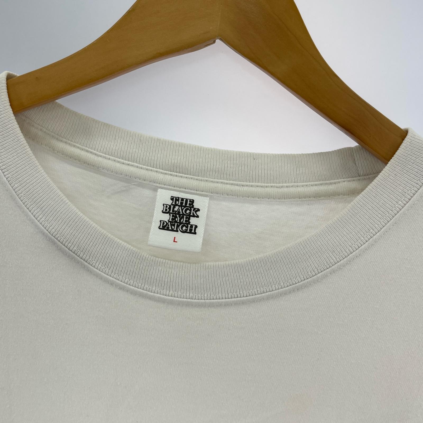半袖Tシャツ ロゴプリントTシャツ L L ホワイト