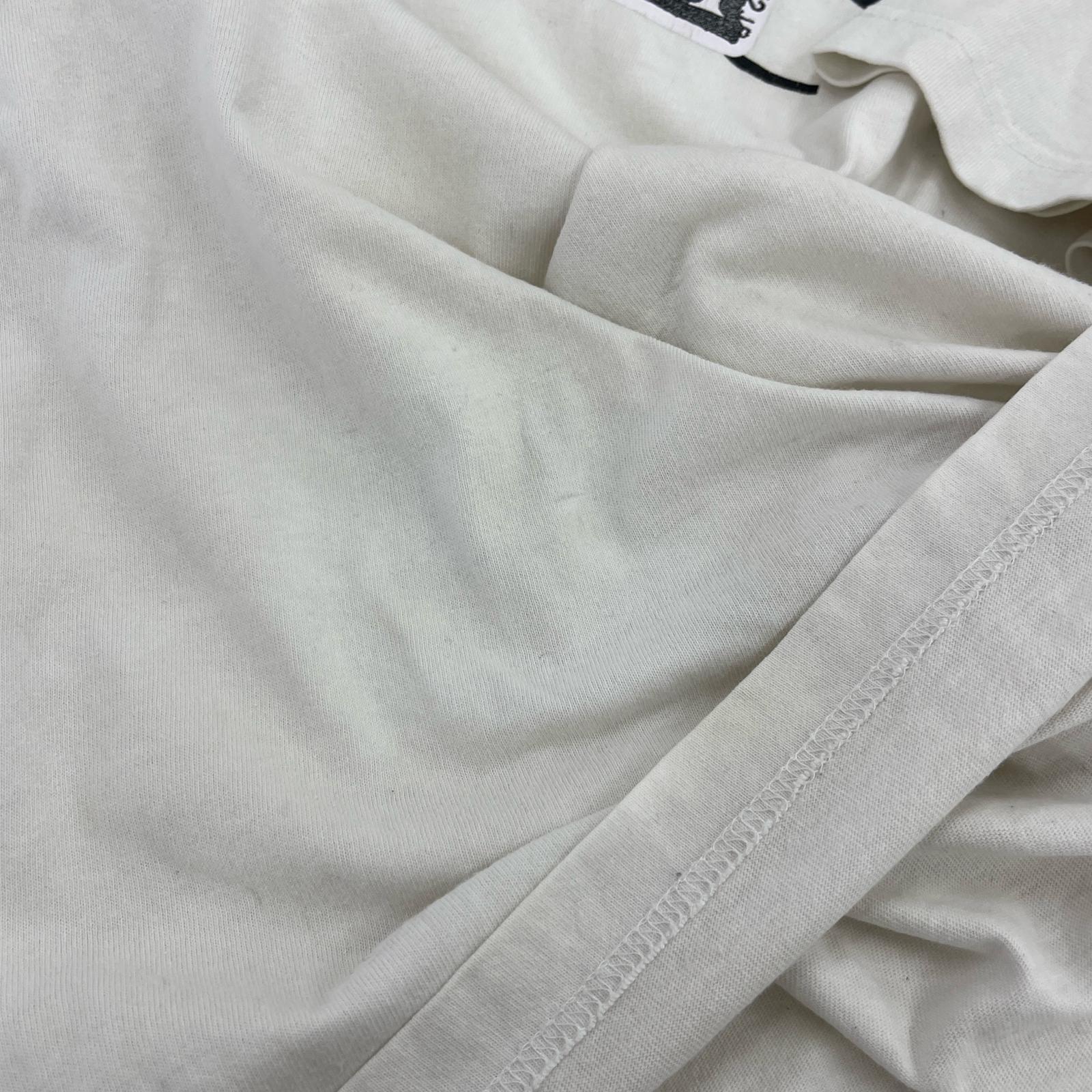 半袖Tシャツ ロゴプリントTシャツ L L ホワイト