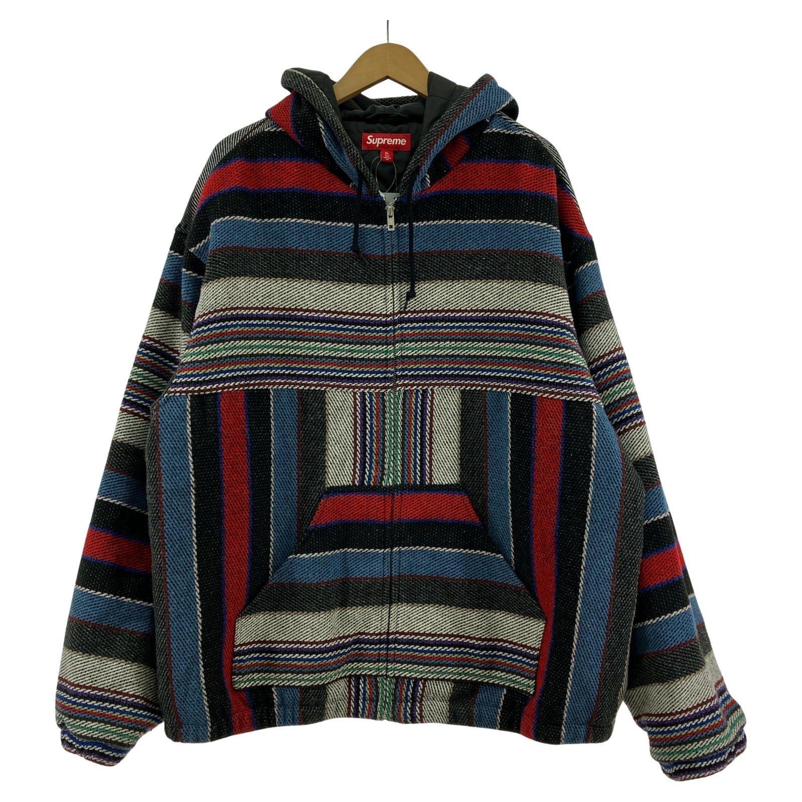 ブルゾン 25SS Woven Stripe Hooded Jacket (XL)