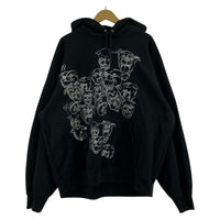 パーカー Pitbulls Embroidered Hooded Sweatshirt ブラック