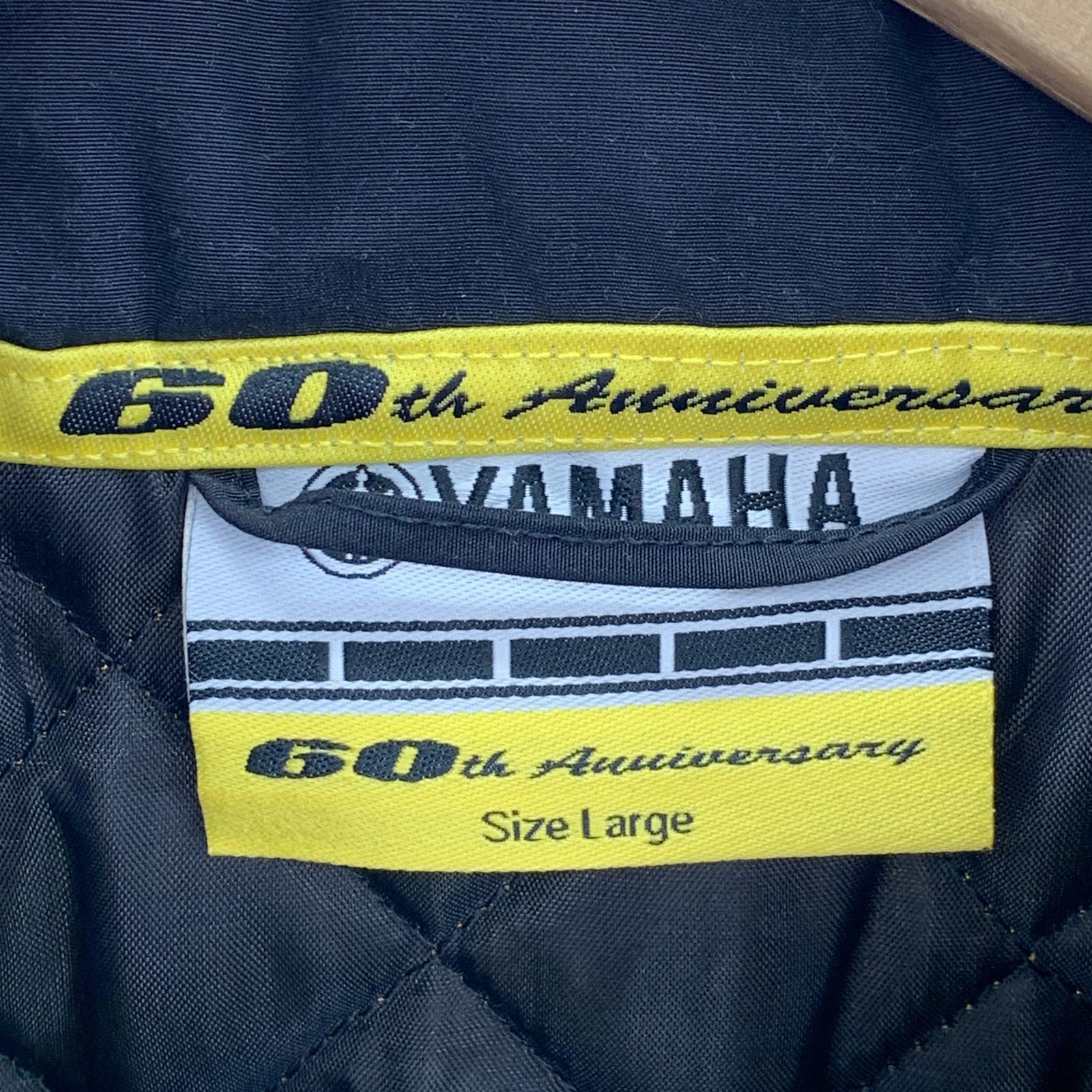 ジャケット YAMAHA 60th ブルゾン 黄 L
