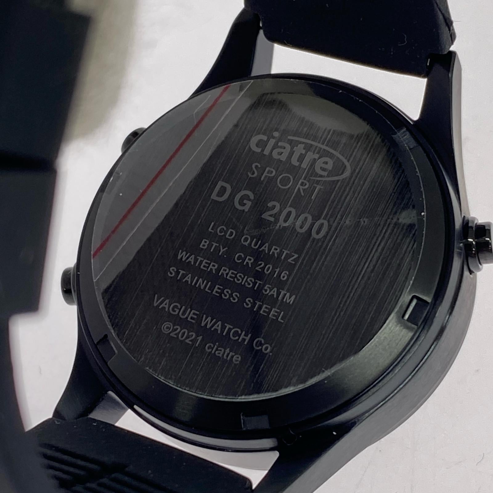 腕時計 ciatre/VAGUE WATCH CO. DG2000 ブラック
