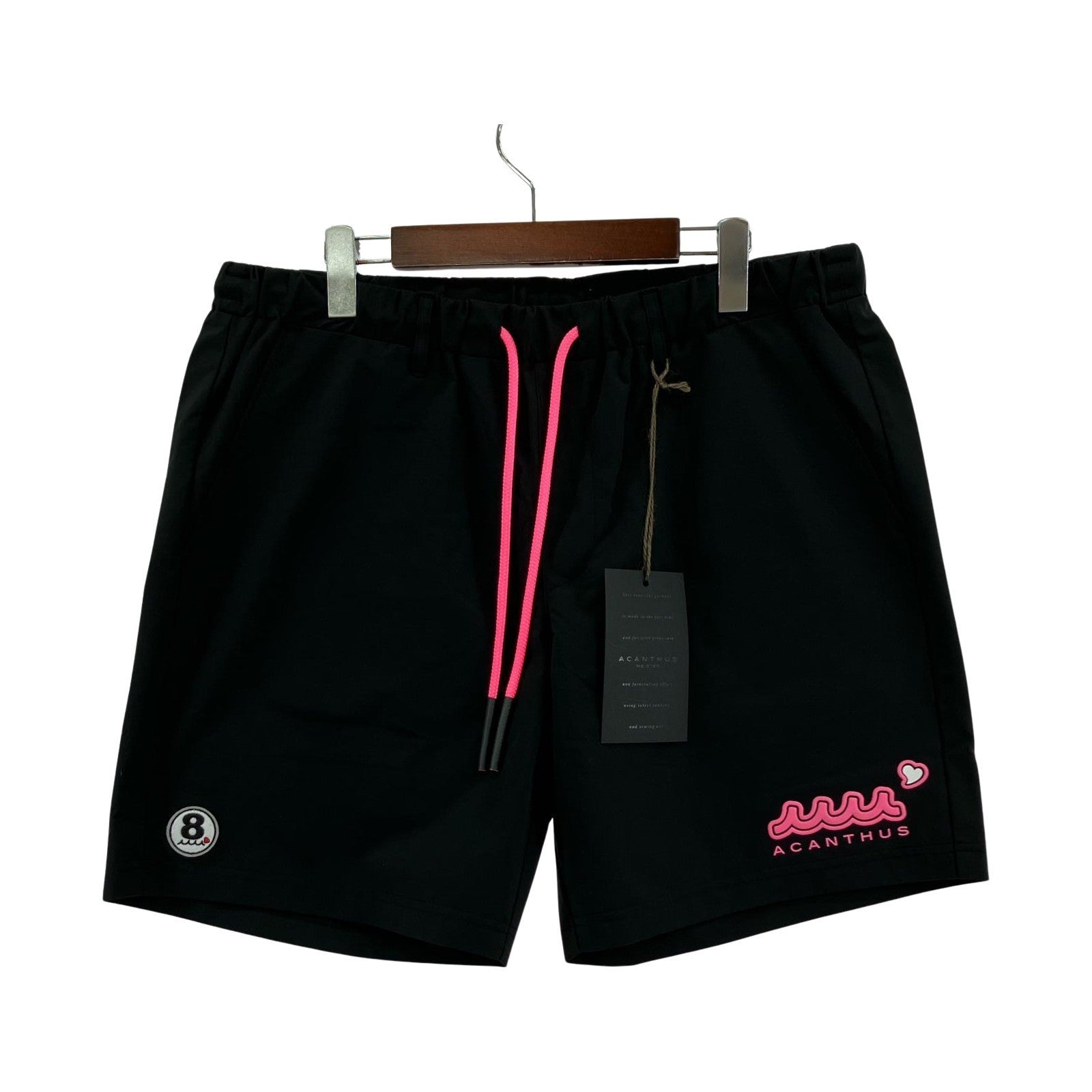 ショートパンツ ACANTHUS/sweet logo shorts/XL ブラック