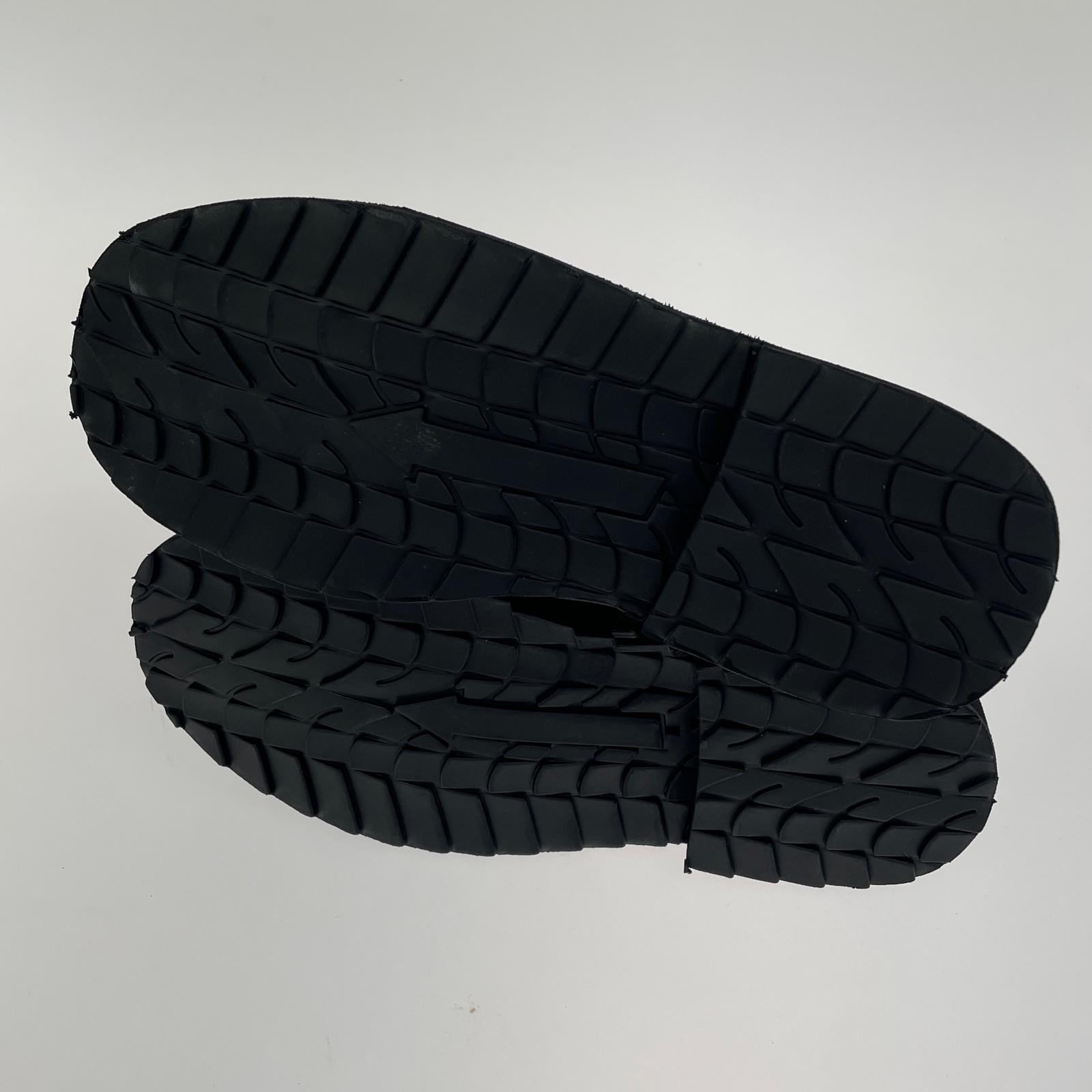 ブーツ COTTON CANVAS LACE-UP BIKER BOOTS/2 ブラック