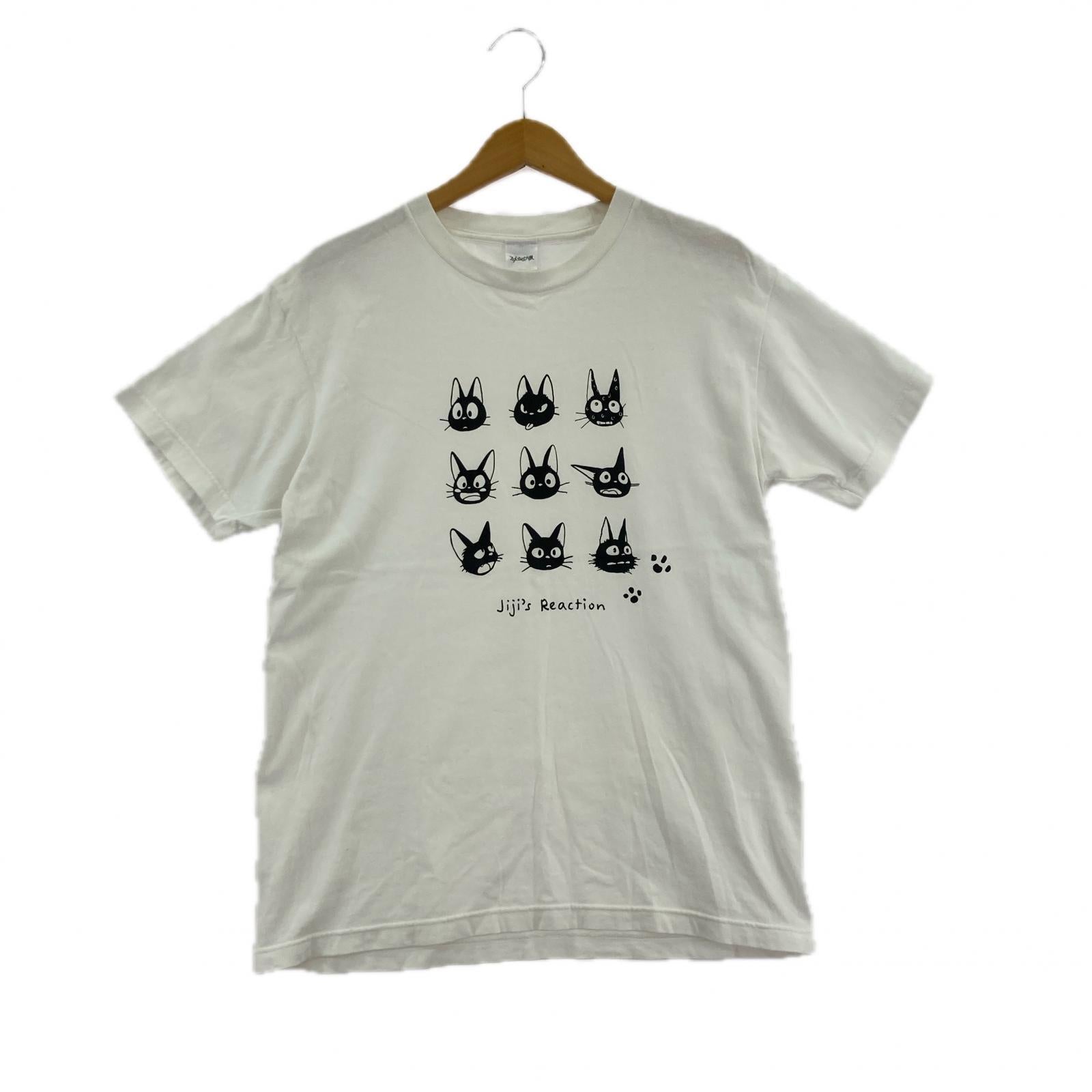 半袖Tシャツ ジブリ展 魔女の宅急便 ジジ Tシャツ M ホワイト