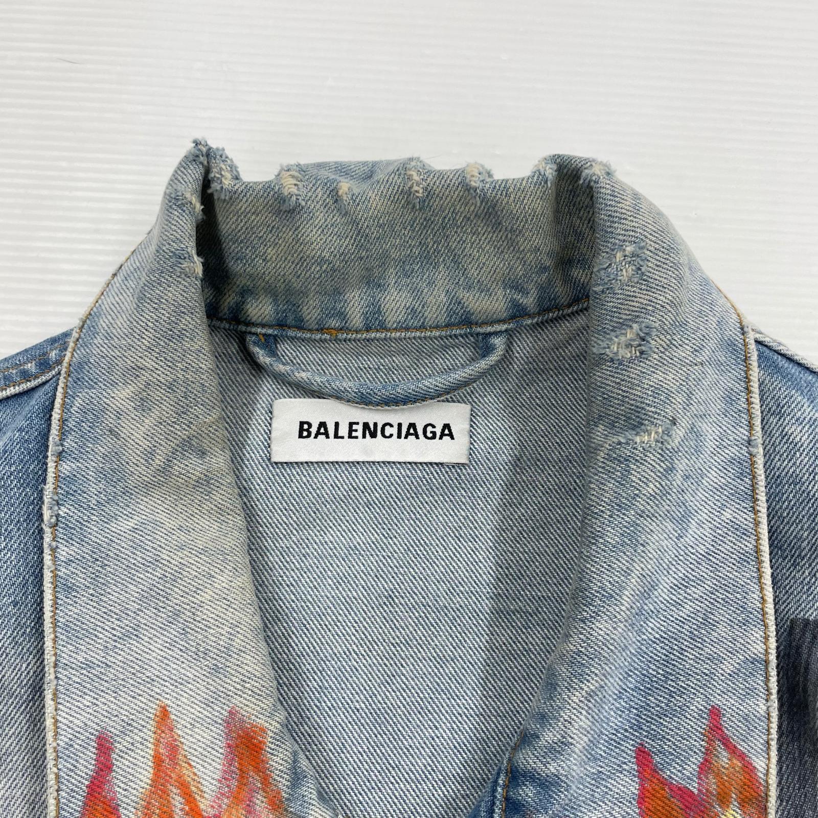 BALENCIAGA デニムジャケット UP57 2018 01202