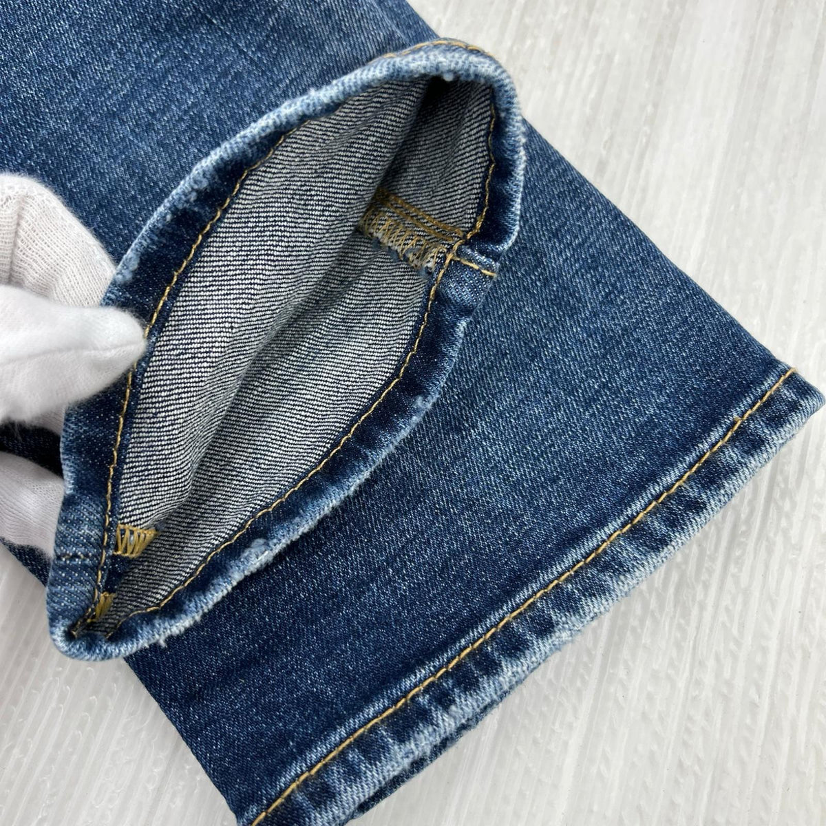 デニムパンツ デニムパンツ S74LB1516 42 ブルー