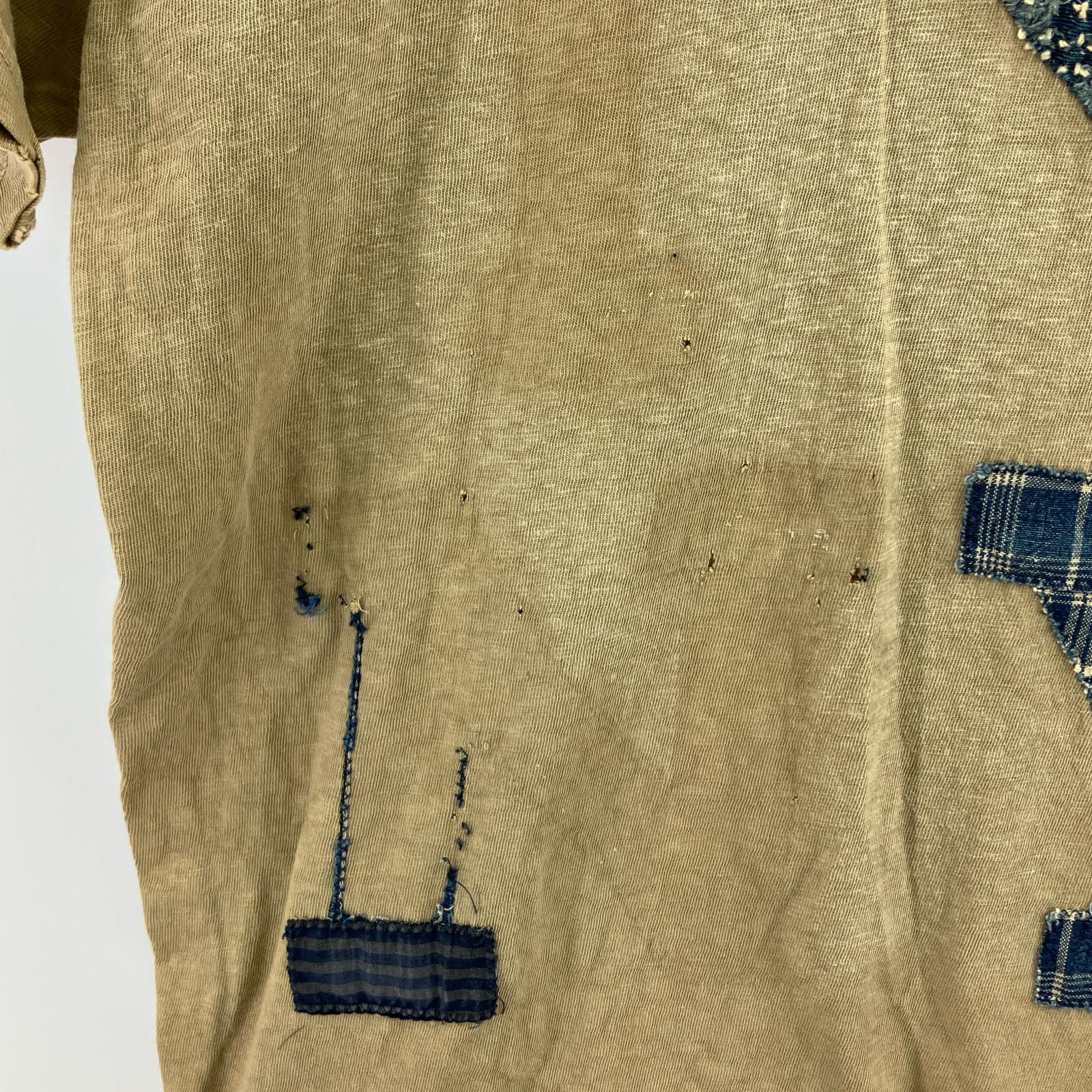 半袖Tシャツ BORO 刺し子/ベージュ 3 ベージュ