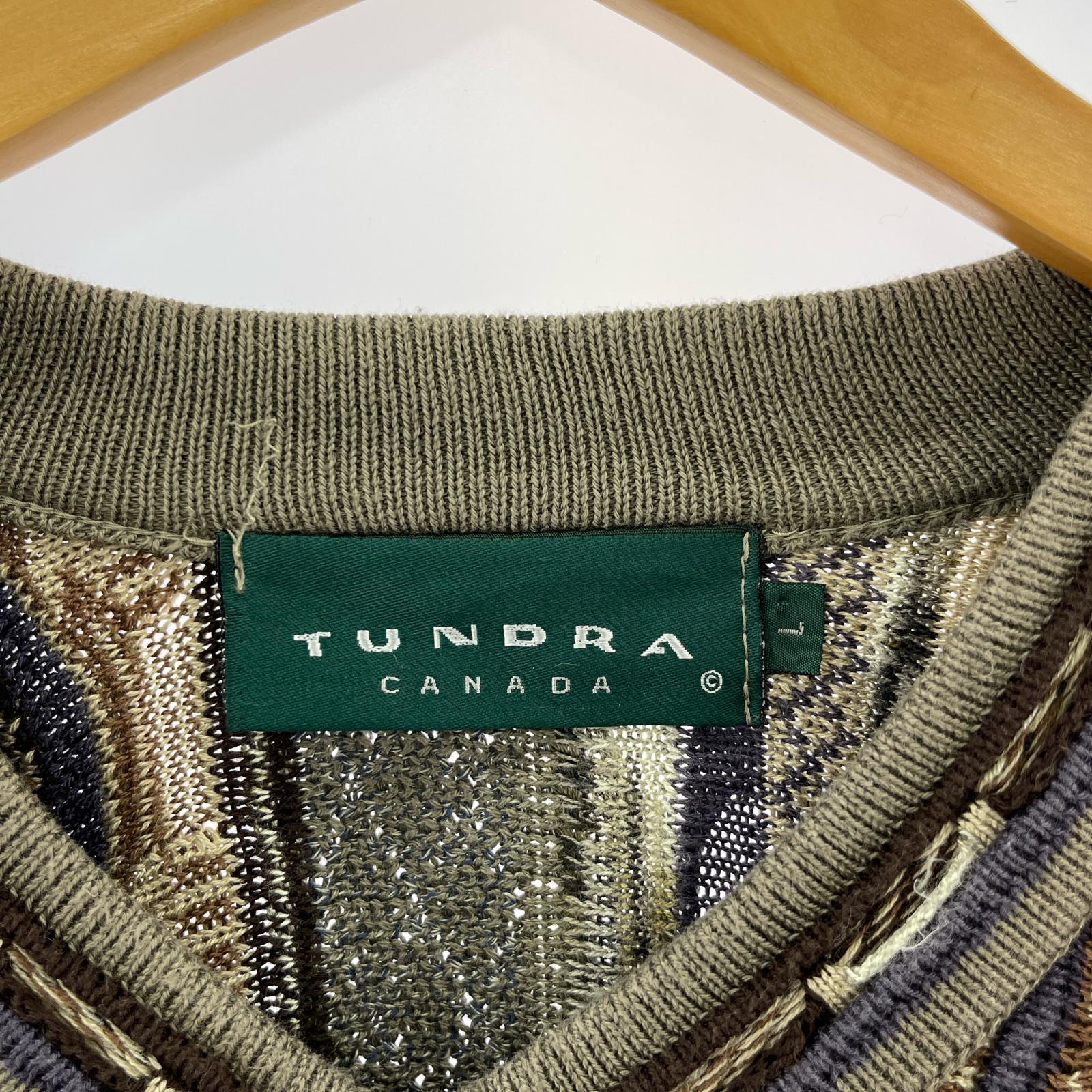 ニット TUNDRA 3Dローゲージニット L