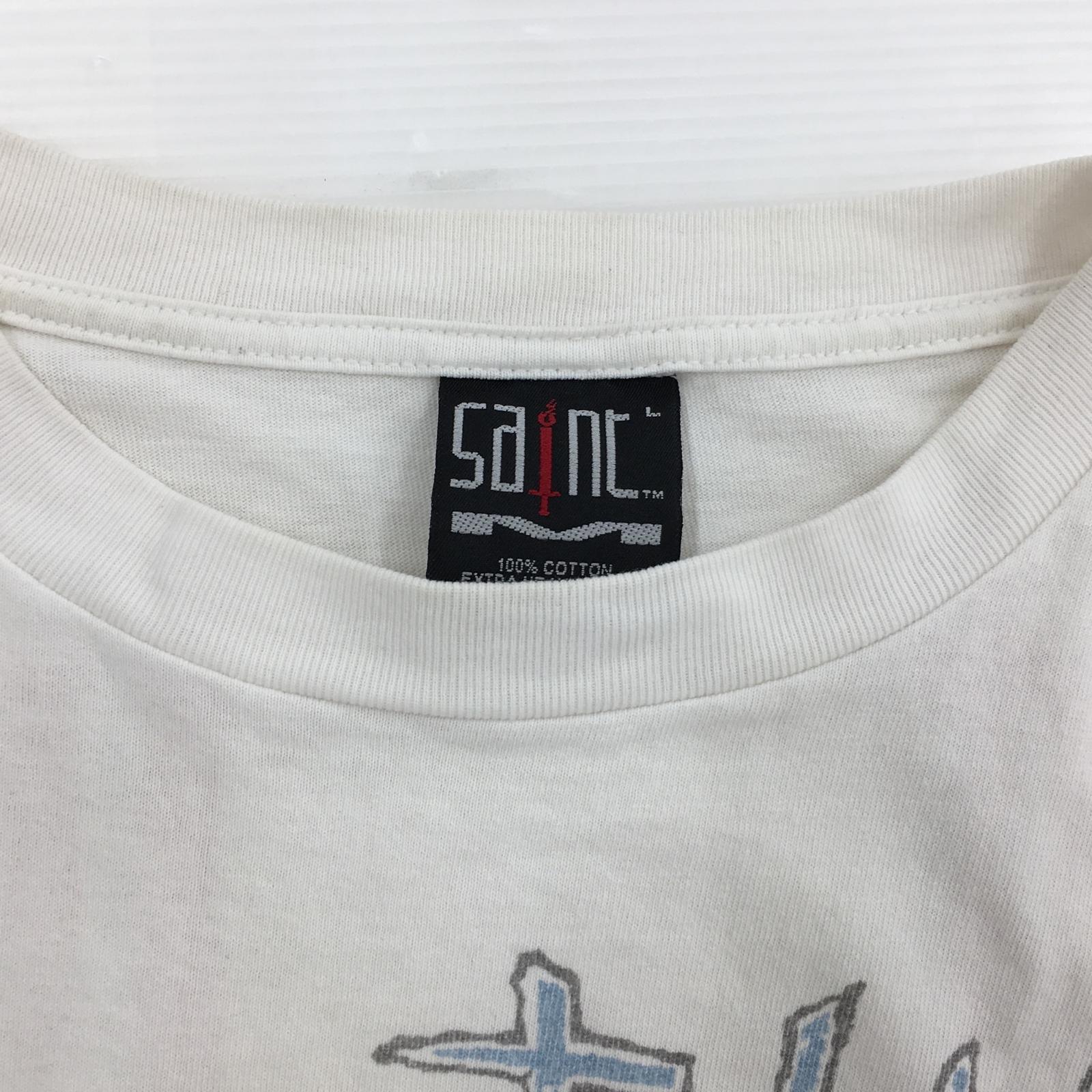 半袖Tシャツ SAINT MICHAEL SS Tee_Saint War White L SM-YS8-0000-007 L ホワイト