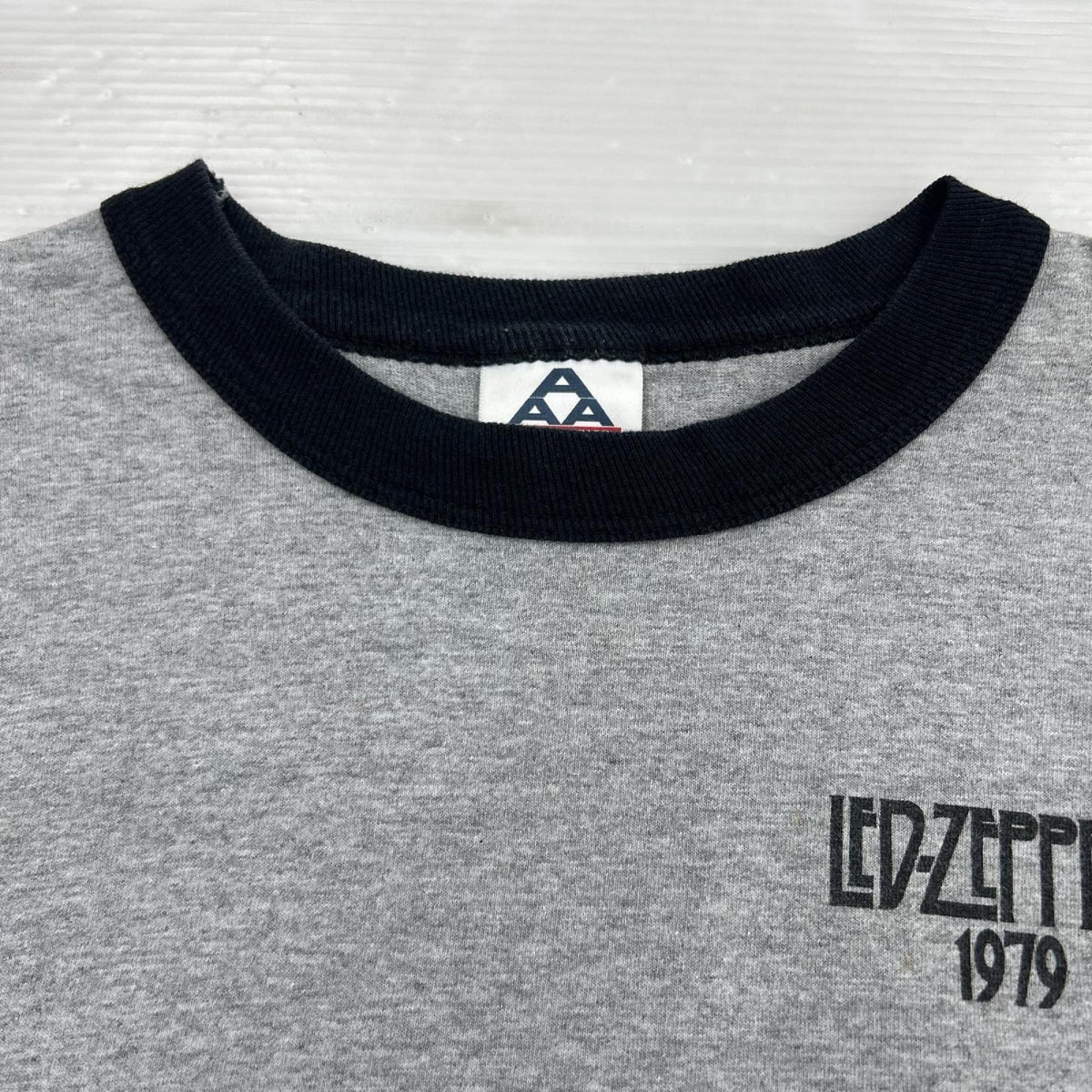 半袖Tシャツ LED ZEPPELIN 1979 リンガー グレー M M グレー