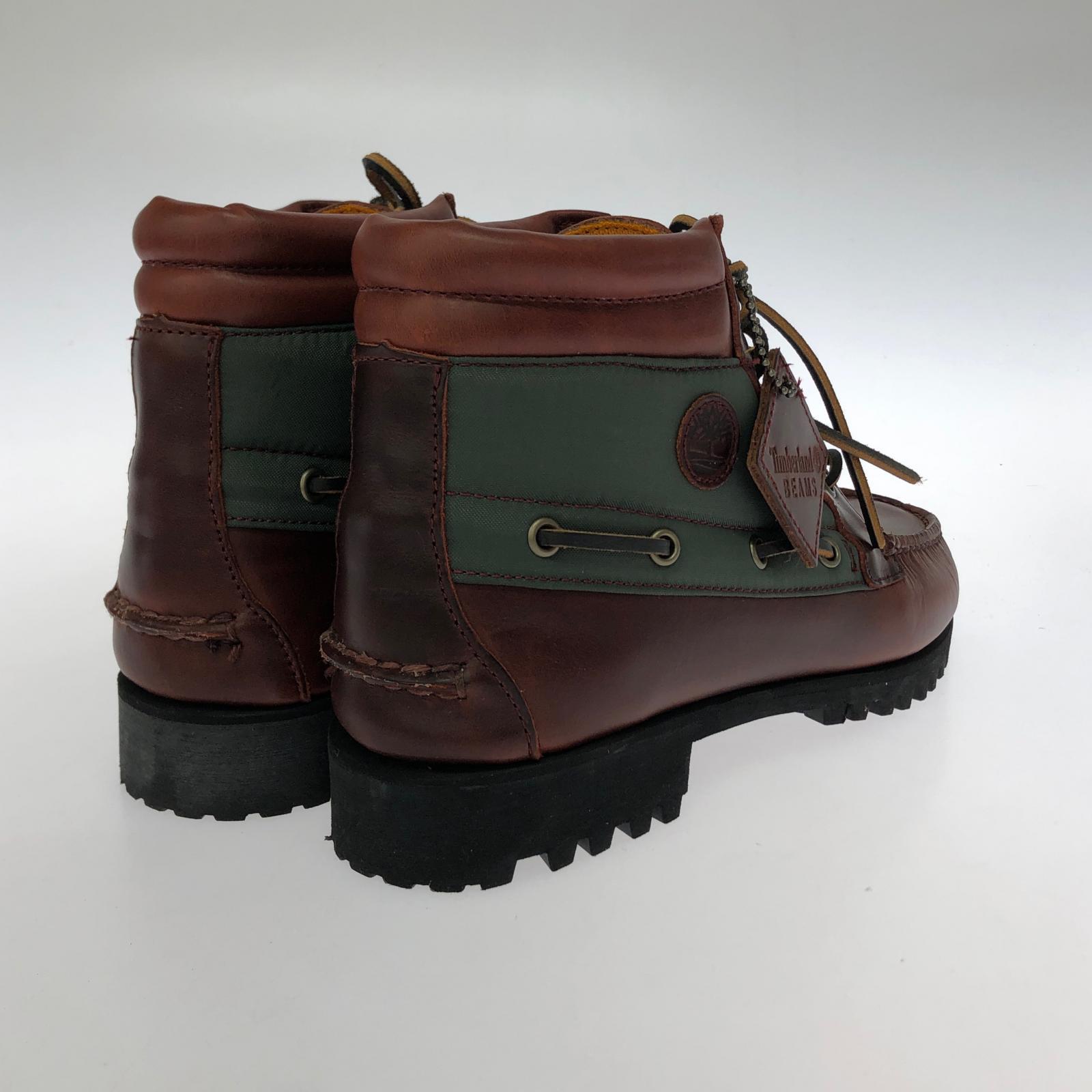ブーツ ×beams EYELET BOOTS (41) 26cm (US8 UK7 1/2 EU42) ブラウン
