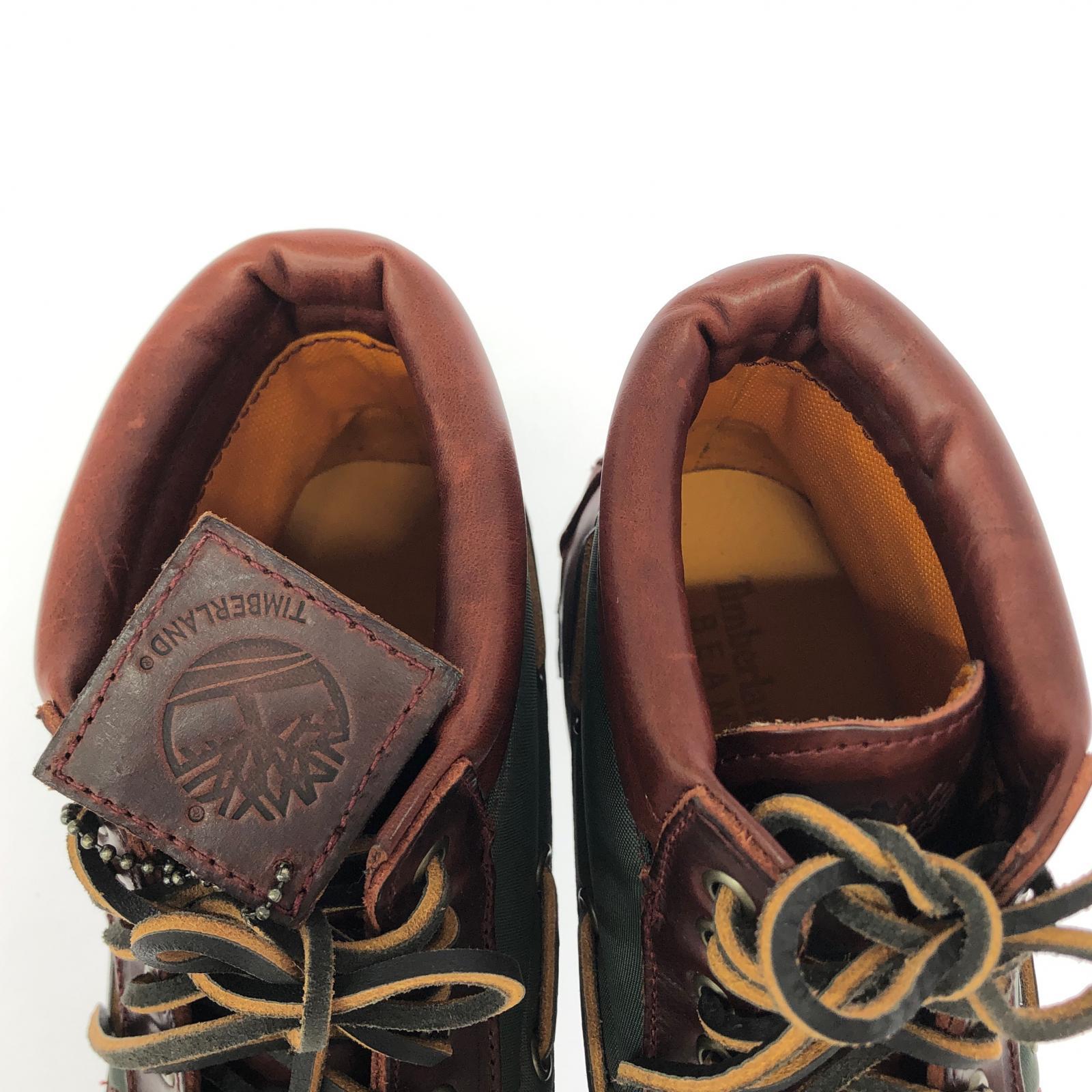 ブーツ ×beams EYELET BOOTS (41) 26cm (US8 UK7 1/2 EU42) ブラウン