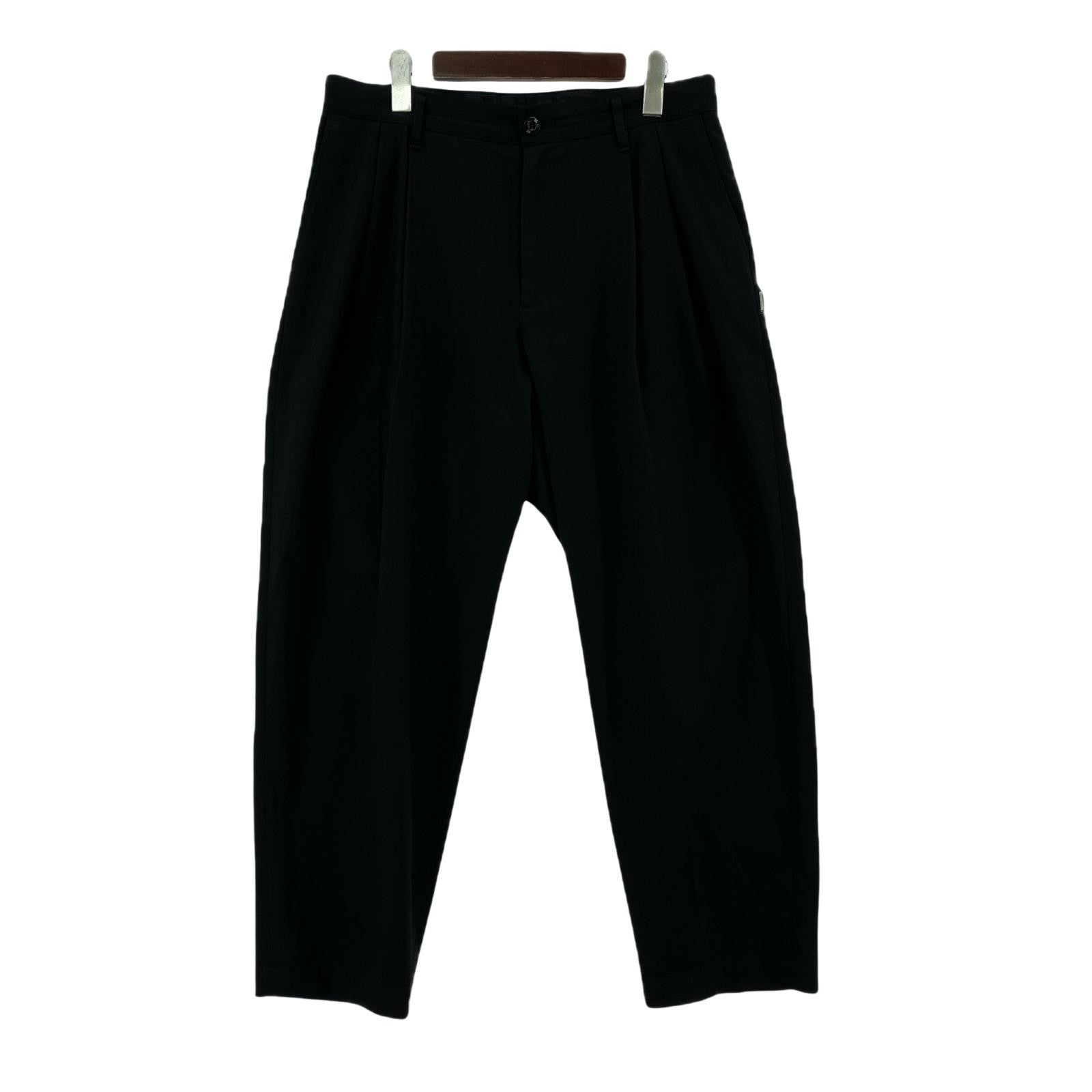パンツ TWO TUCK PANTS black M M ブラック