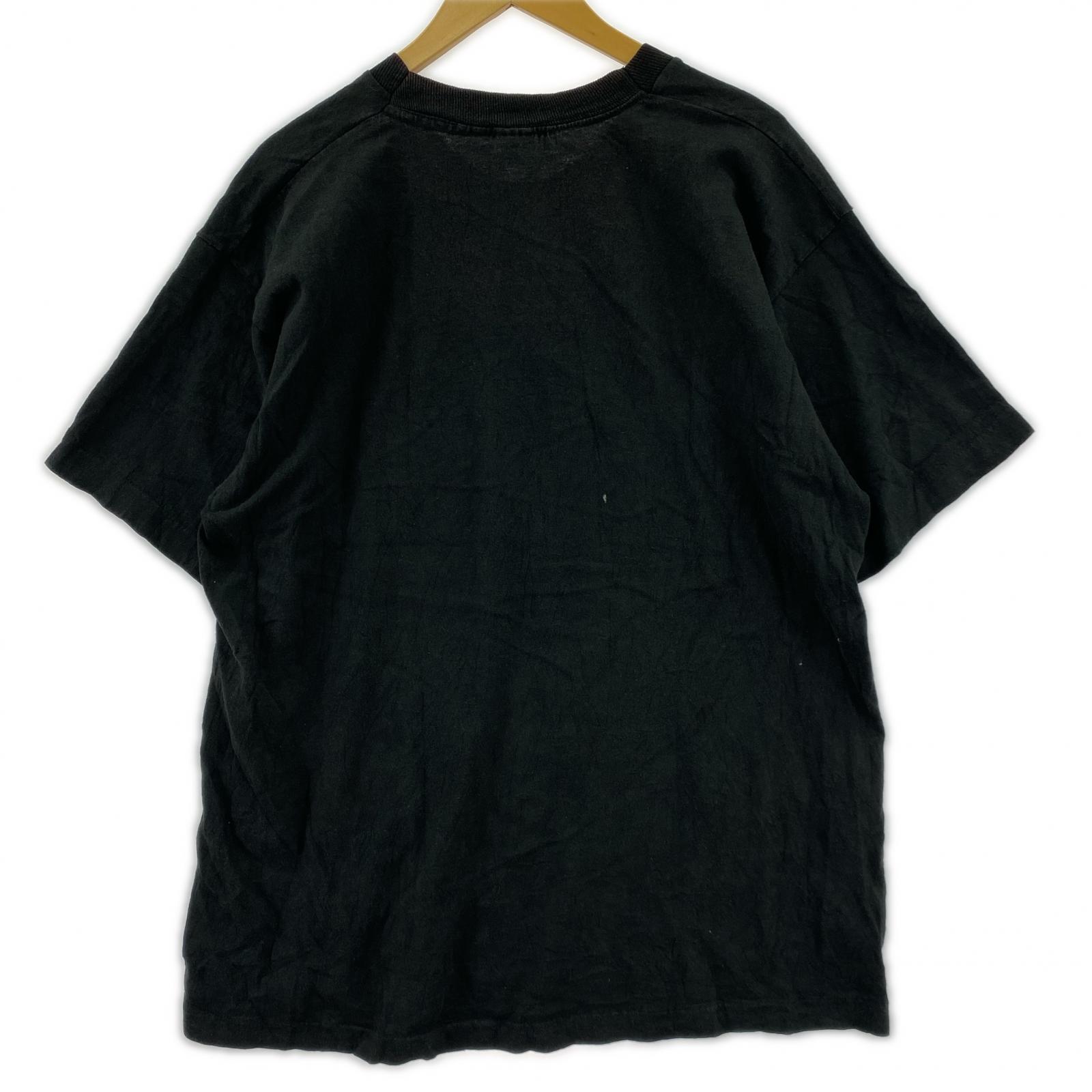 半袖Tシャツ 90s Candle フルーツオブザルーム 黒 XL ブラック