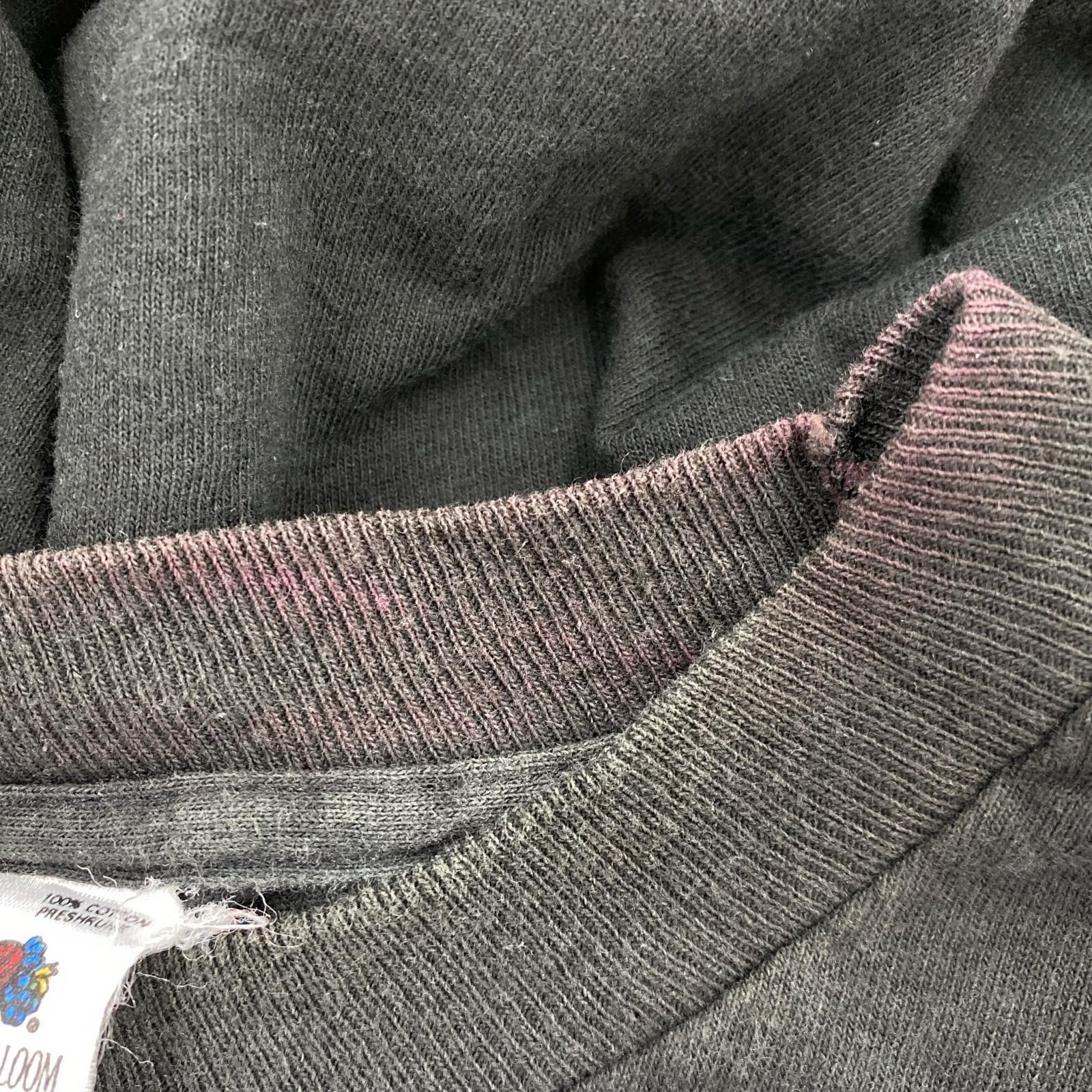 半袖Tシャツ 90s Candle フルーツオブザルーム 黒 XL ブラック