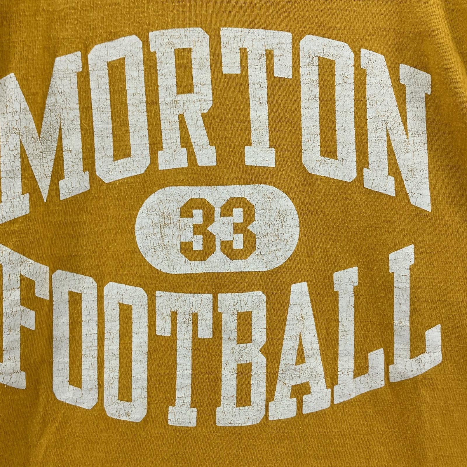 長袖Tシャツ フットボール 黄(38)